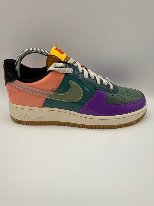 Nike Air Force 1 Low SP Undefeated Multi - Patent Wild Berry UK 7 - RecycledStreetwear