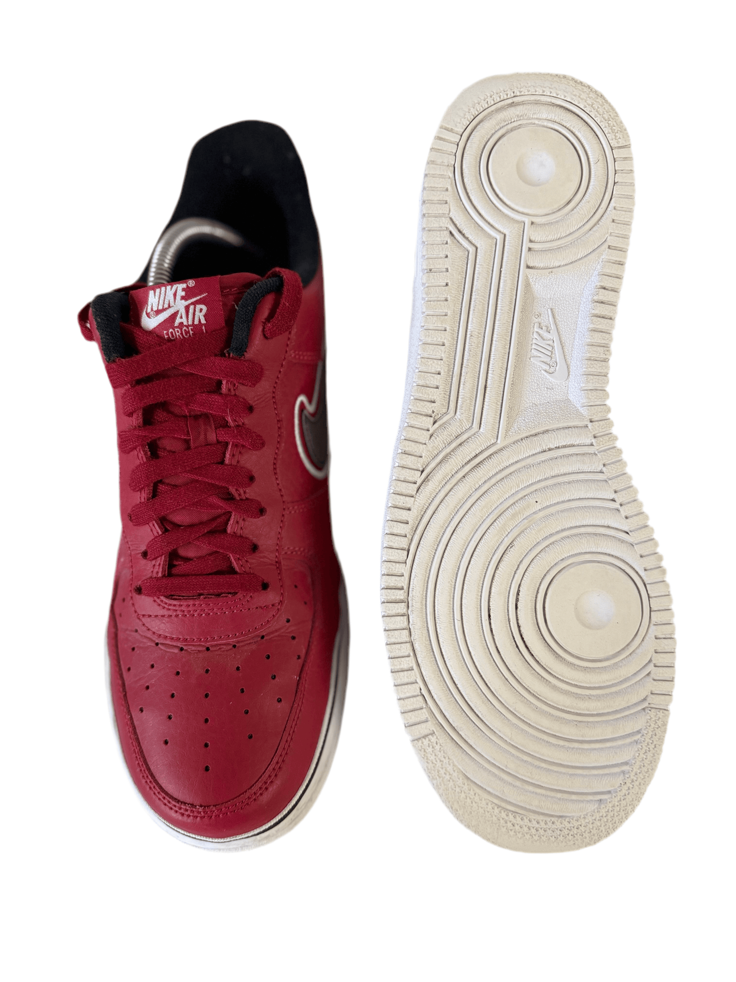 Nike Air Force 1 Low Sport NBA 'Varsity Red' uk 9 - RecycledStreetwear