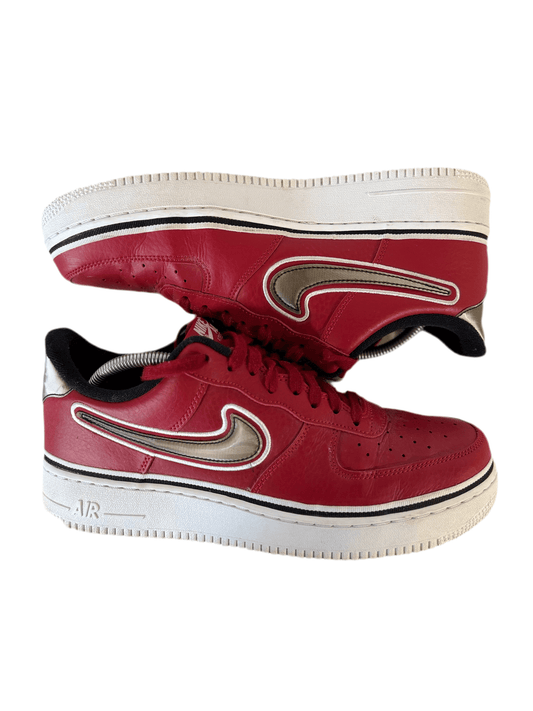 Nike Air Force 1 Low Sport NBA 'Varsity Red' uk 9 - RecycledStreetwear