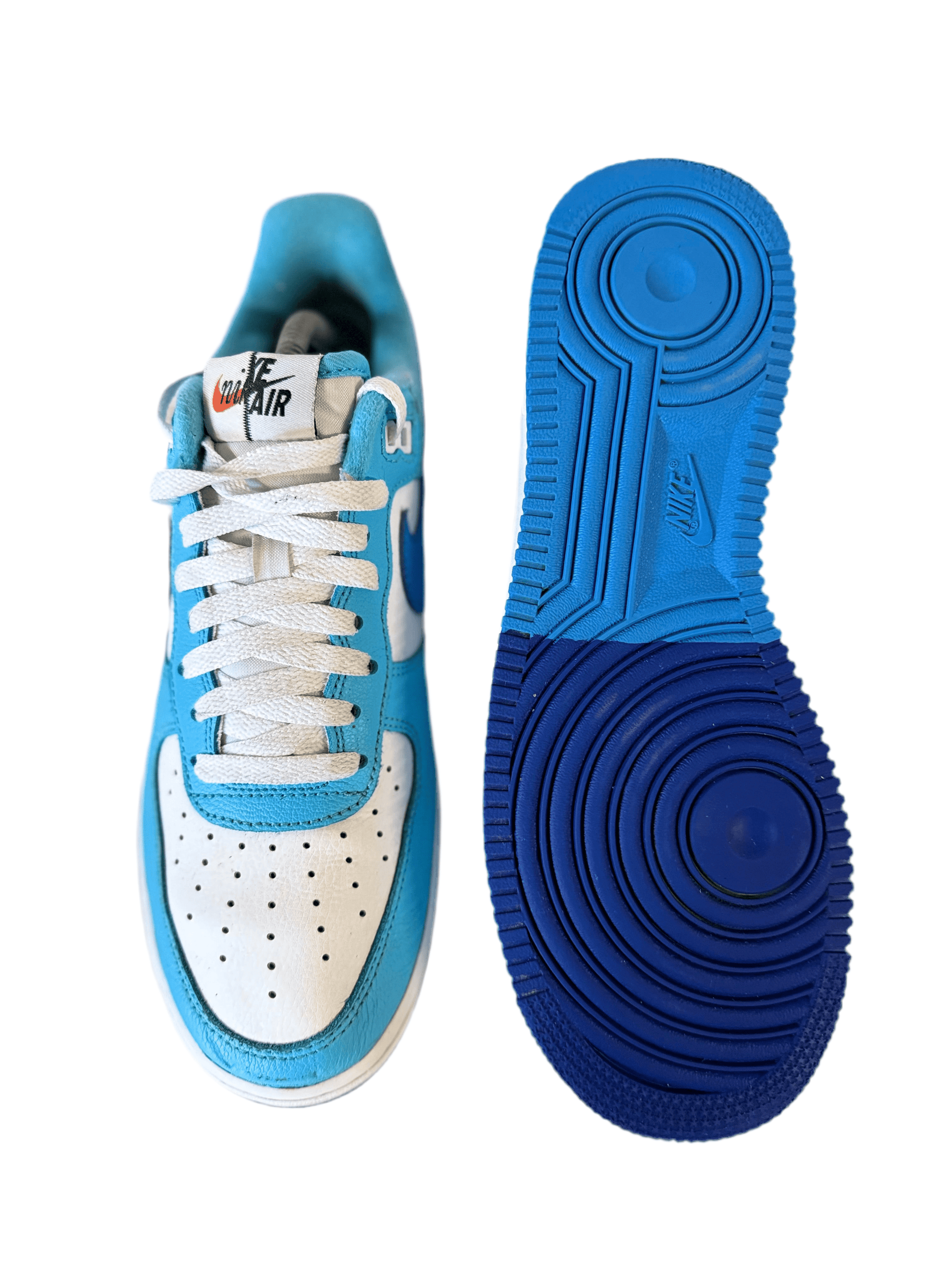 Nike Air Force 1 Low 'UNC Split' uk 7.5 - RecycledStreetwear