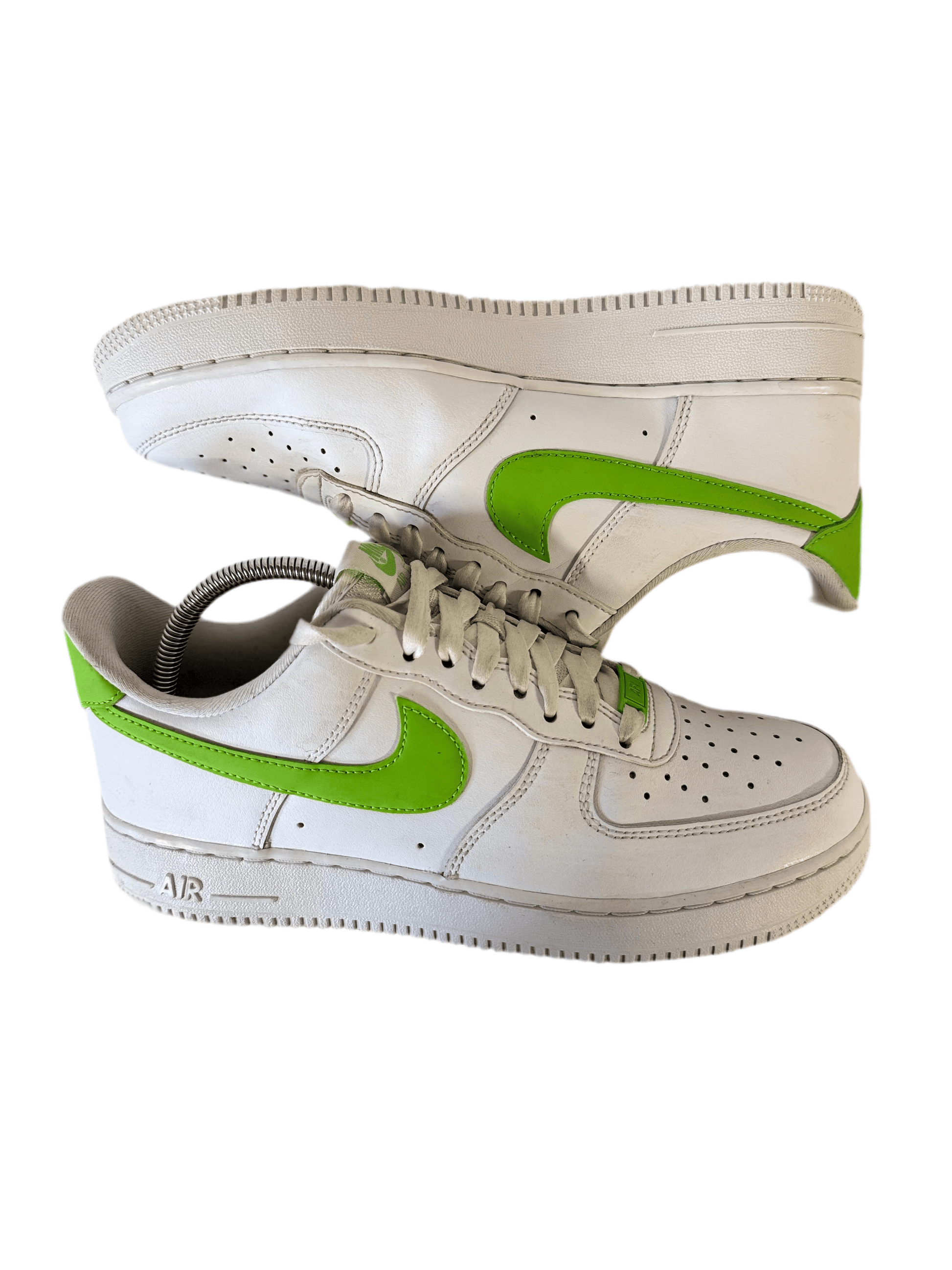 Nike Air Force 1 Low 'White Action Green' uk 7 - RecycledStreetwear