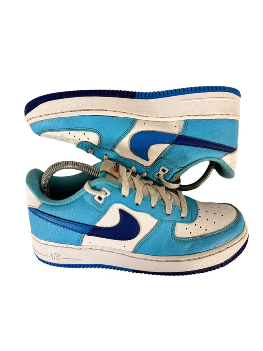 Nike Air Force 1 LV8 2 GS 'Split - Light Photo Blue' uk 5.5 - RecycledStreetwear