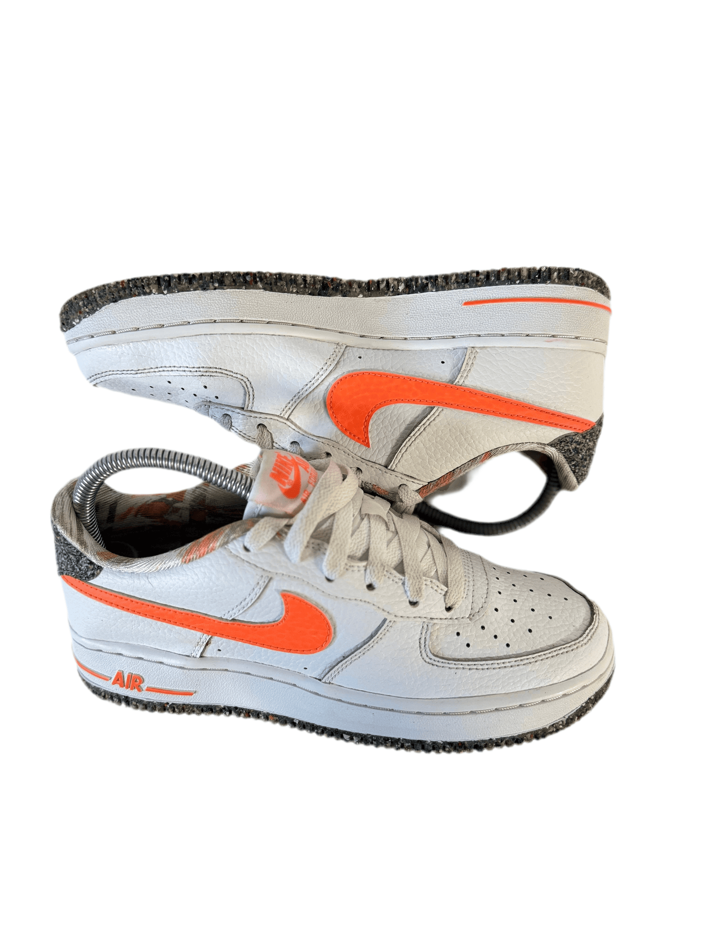 Nike Air Force 1 LV8 (GS) 'White Total Orange' uk 4.5 - RecycledStreetwear