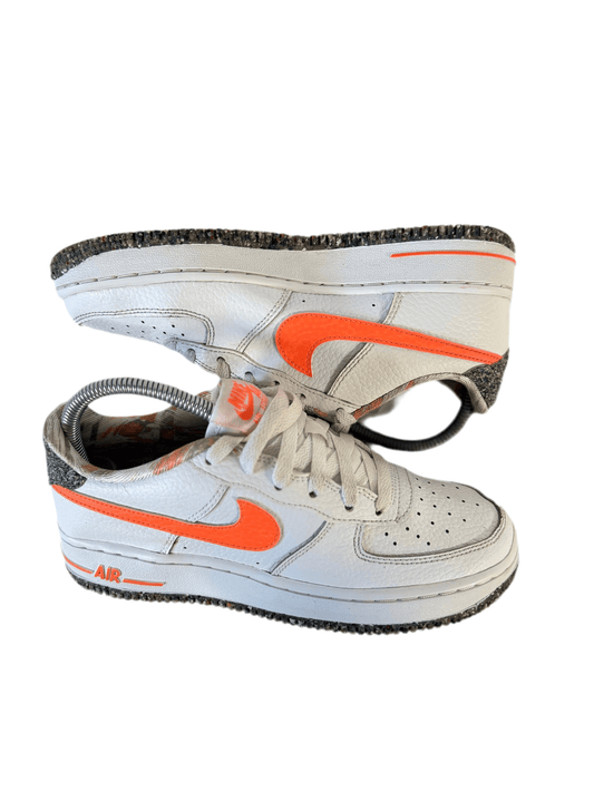 Nike Air Force 1 LV8 (GS) 'White Total Orange' uk 4.5 - RecycledStreetwear