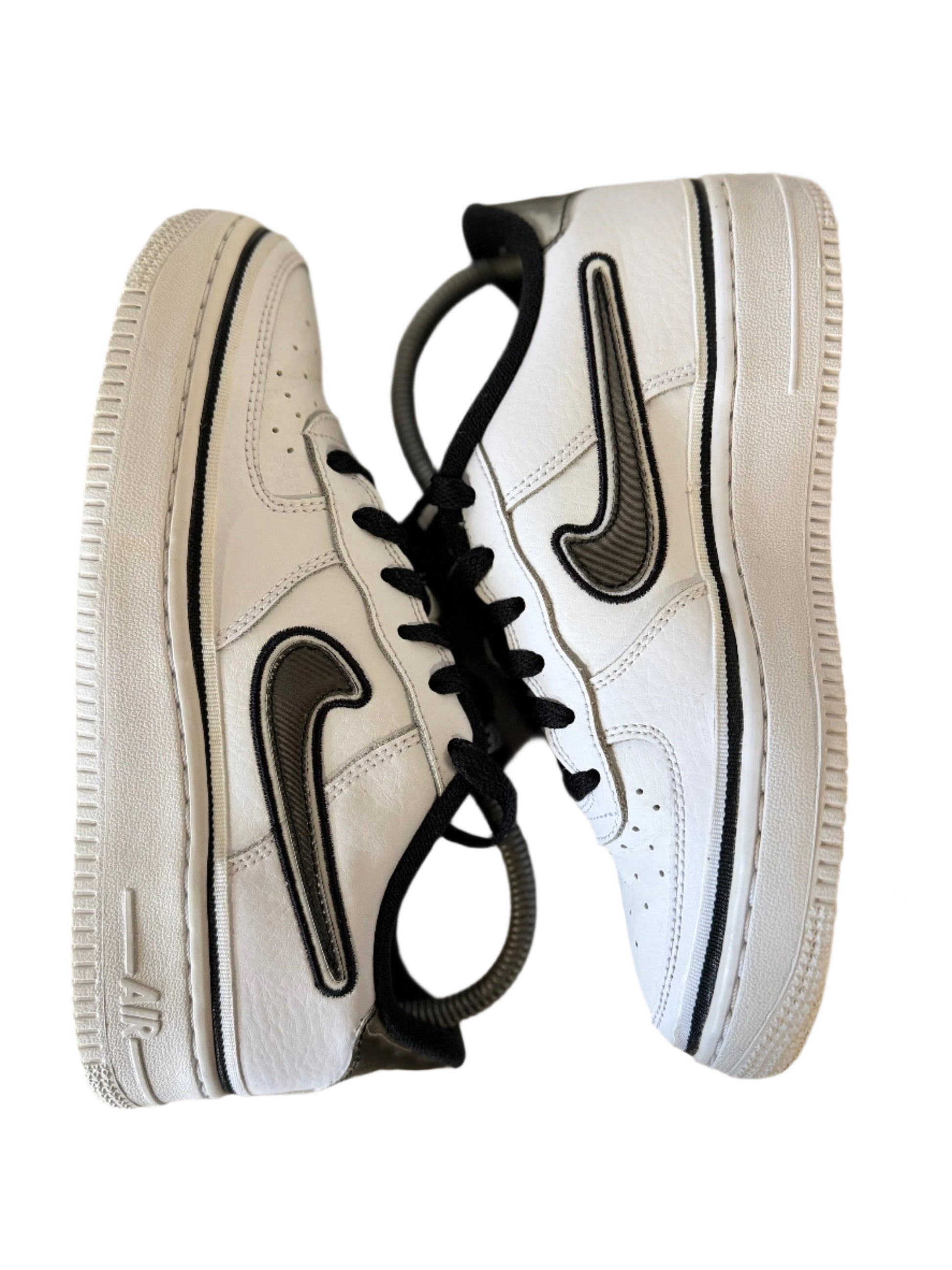 Nike Air Force 1 LV8 Sport GS ‘White Black’ UK 5 - RecycledStreetwear