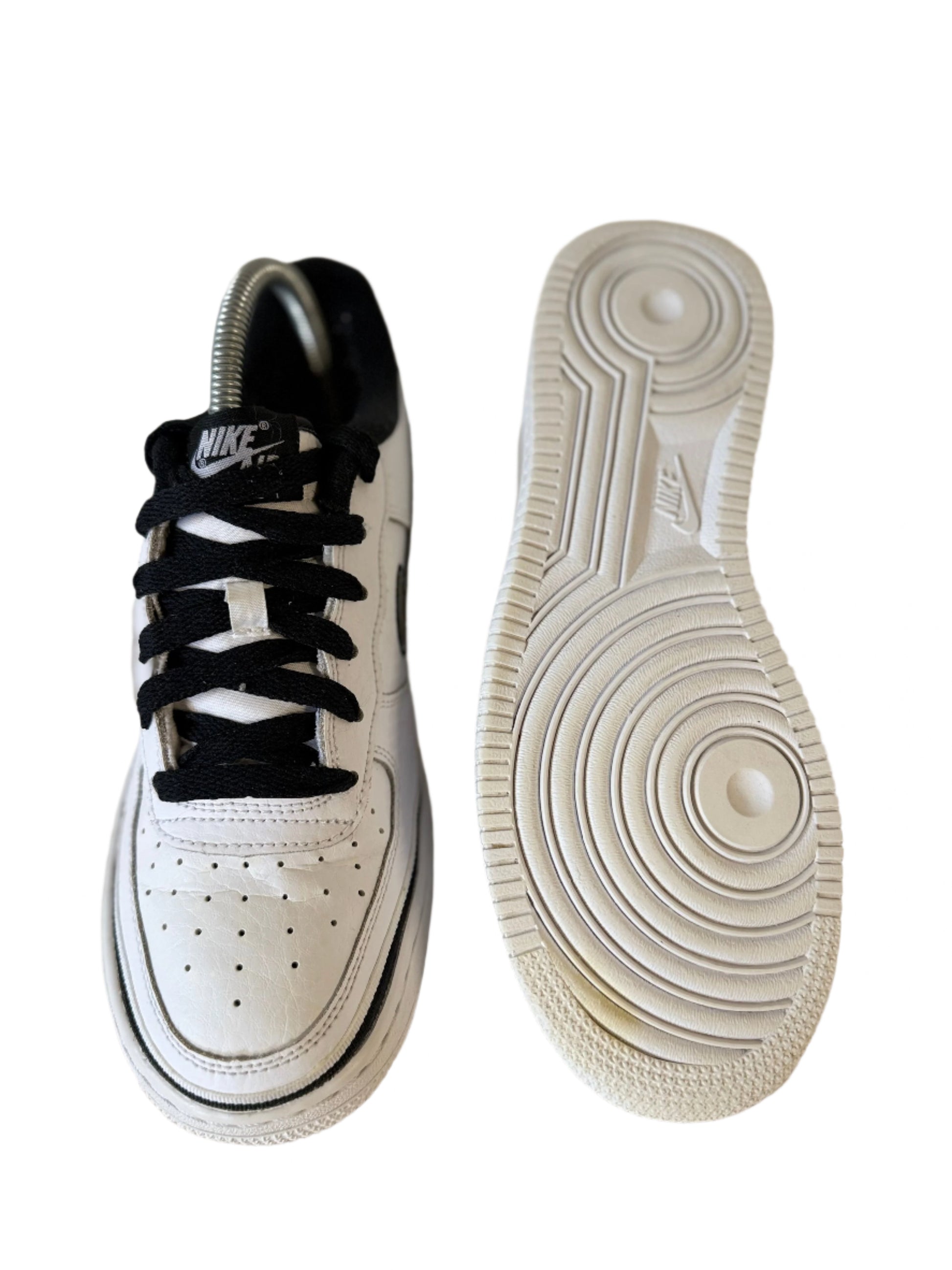 Nike Air Force 1 LV8 Sport GS ‘White Black’ UK 5 - RecycledStreetwear