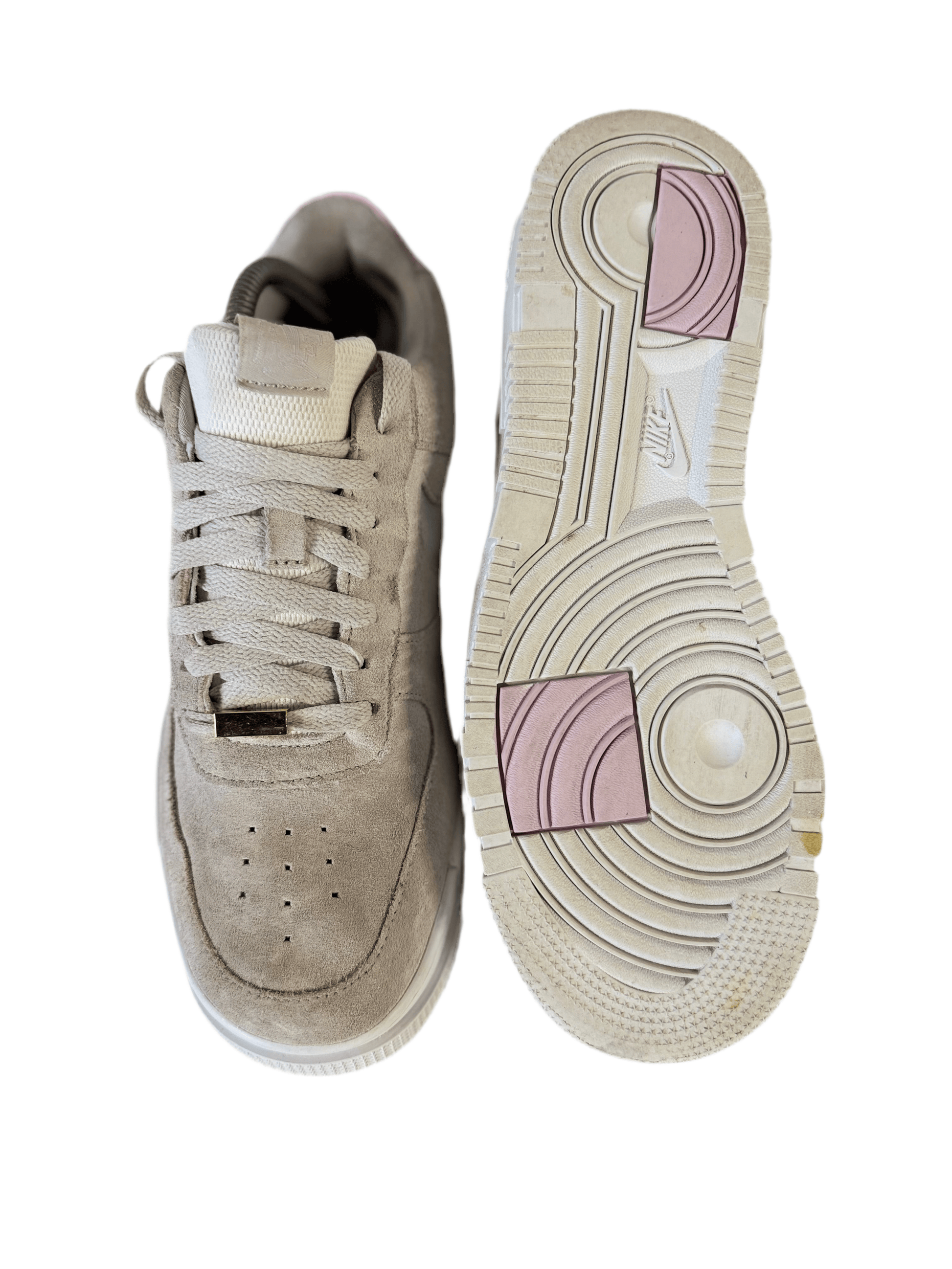 Nike Air Force 1 Pixel 'Light Bone Regal Pink' UK 7 - RecycledStreetwear