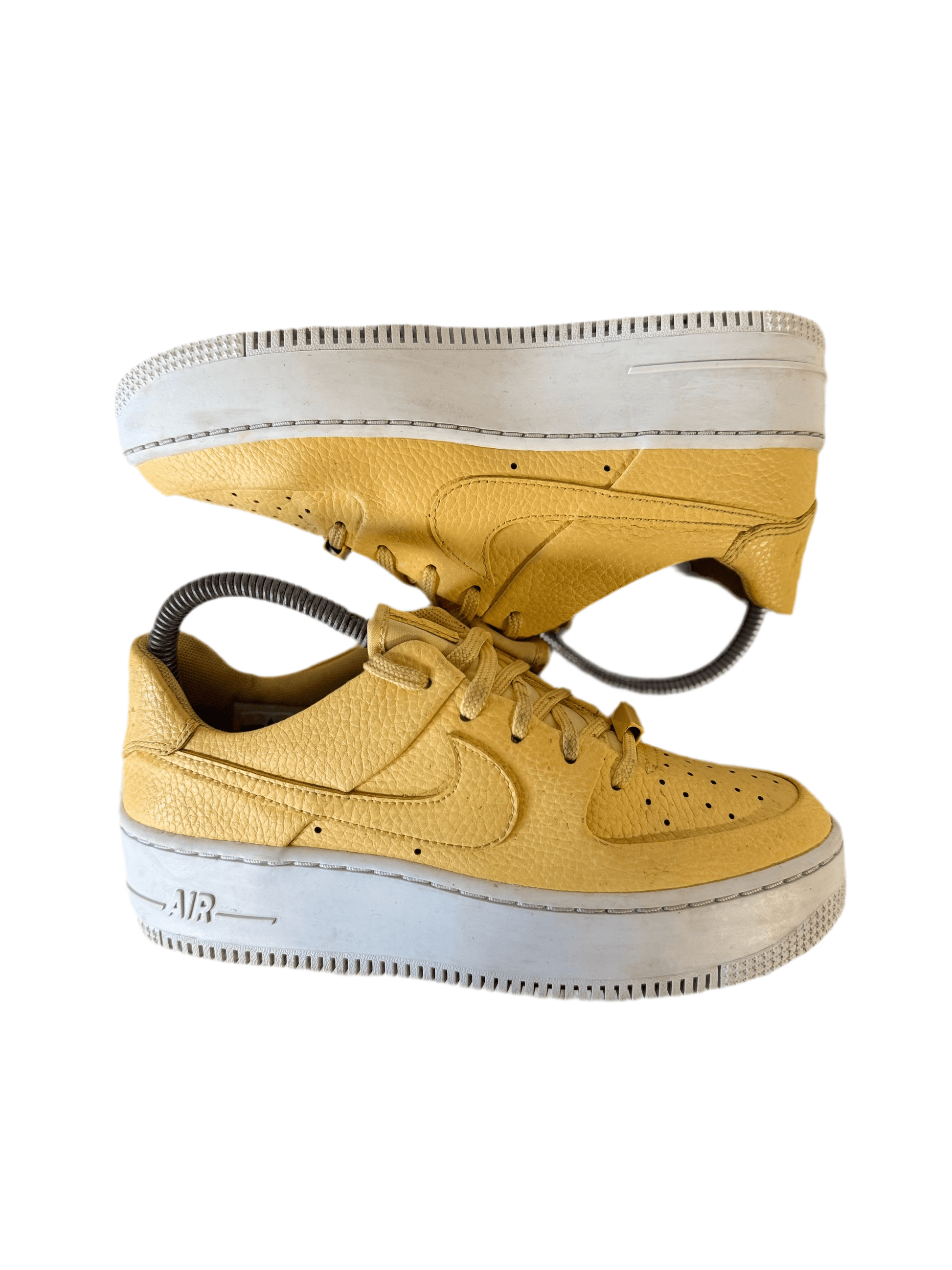 Nike Air Force 1 'Sage Low Topaz Gold' uk 4 - RecycledStreetwear