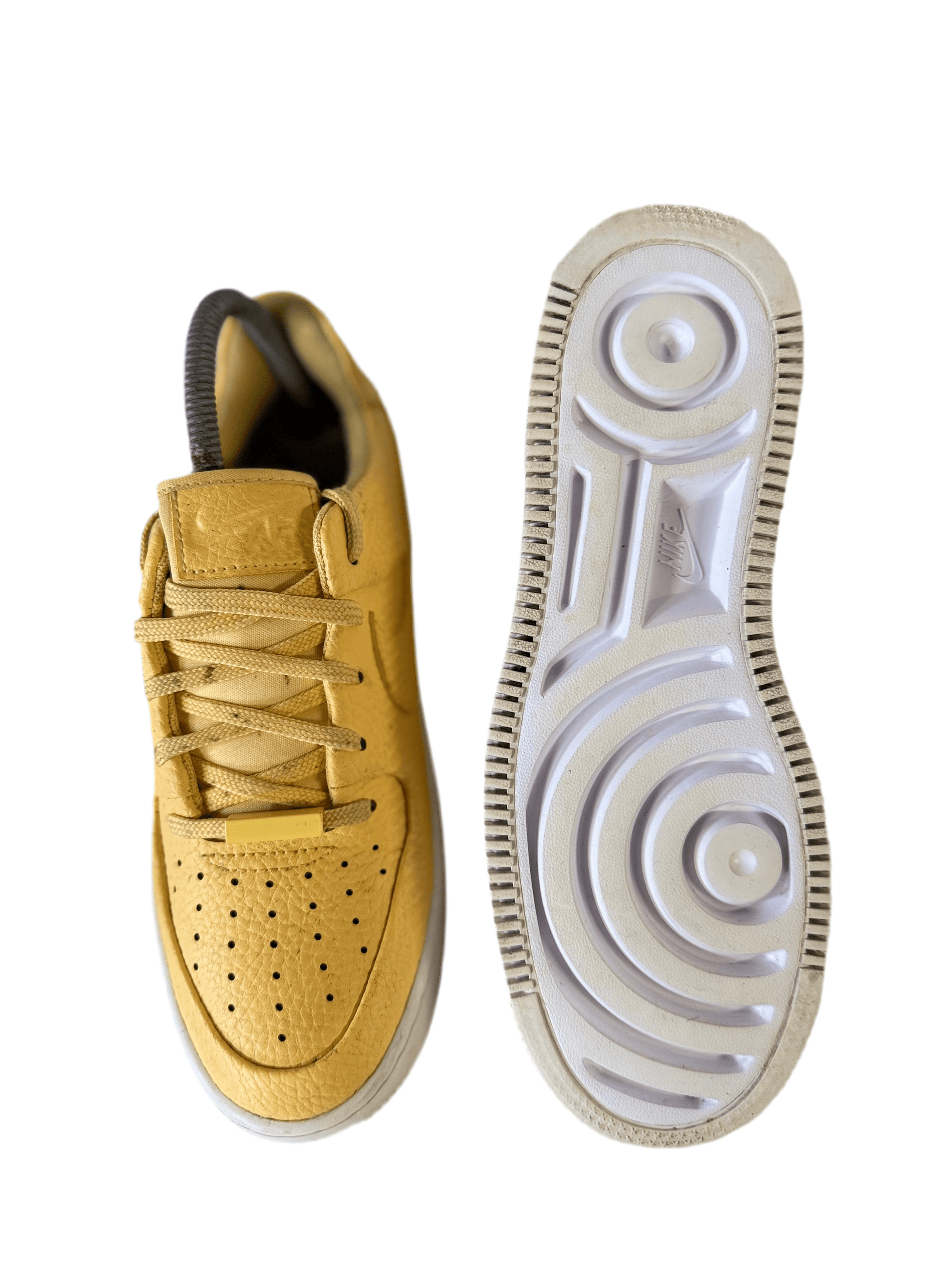 Nike Air Force 1 'Sage Low Topaz Gold' uk 4 - RecycledStreetwear