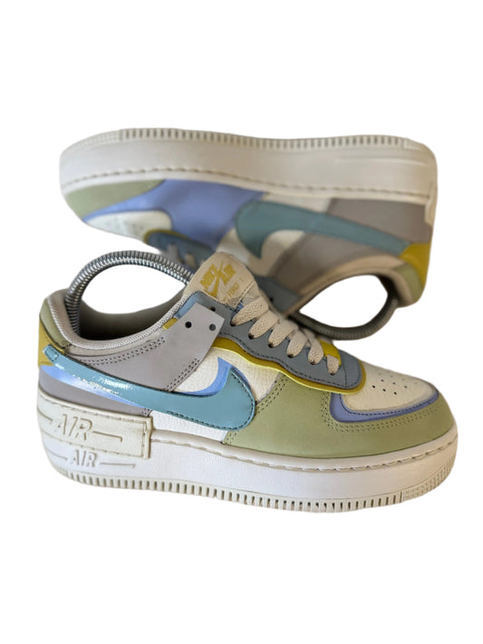Nike Air Force 1 Shadow ‘Ocean Cube’ UK 4 - RecycledStreetwear