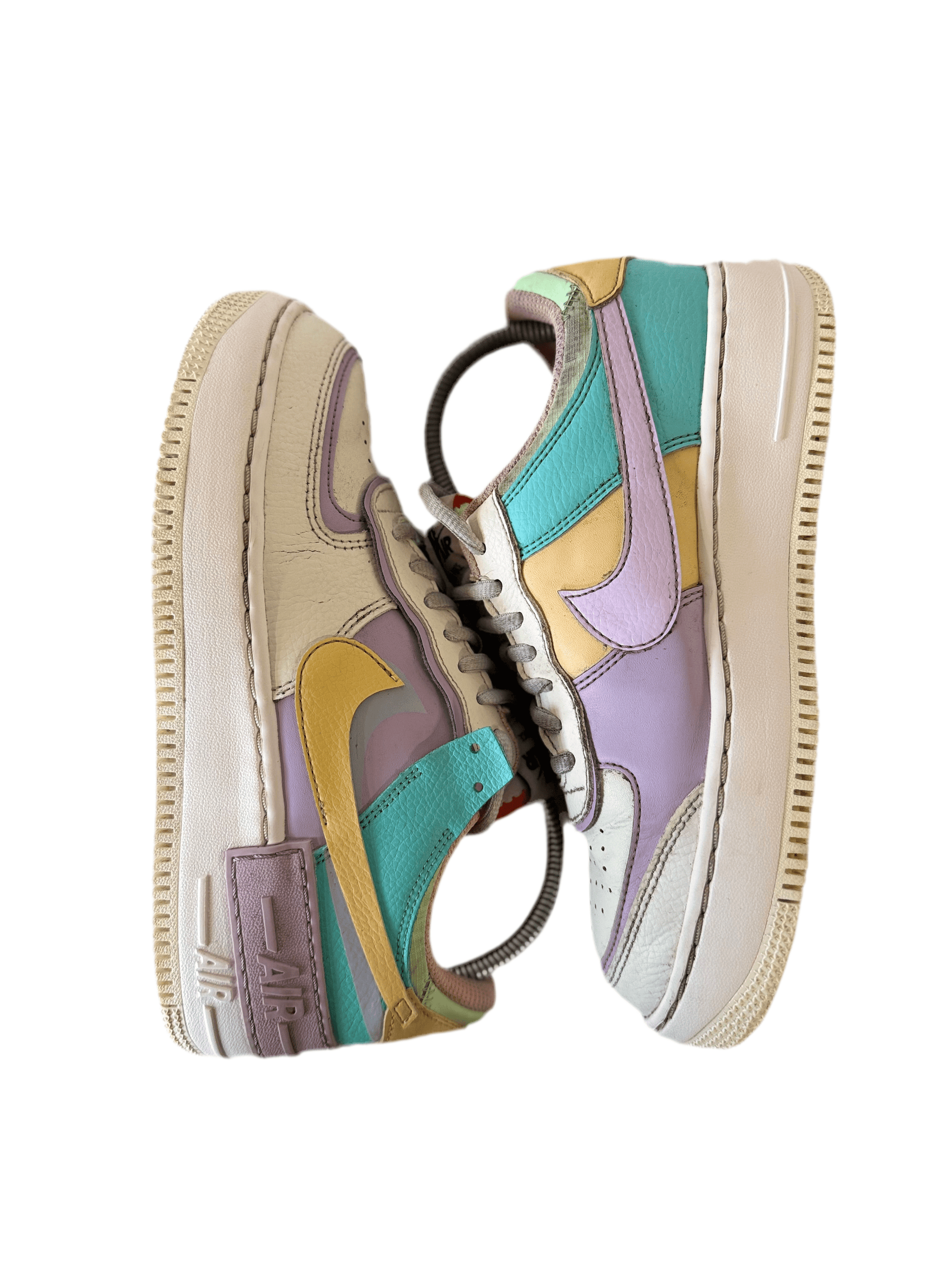 Nike Air Force 1 Shadow 'Pale Ivory' uk 5 - RecycledStreetwear