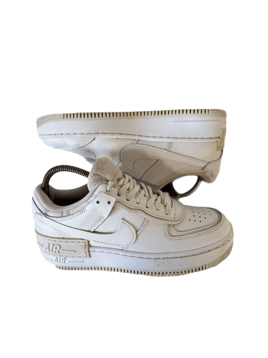 Nike Air Force 1 Shadow 'White' uk 4 - RecycledStreetwear