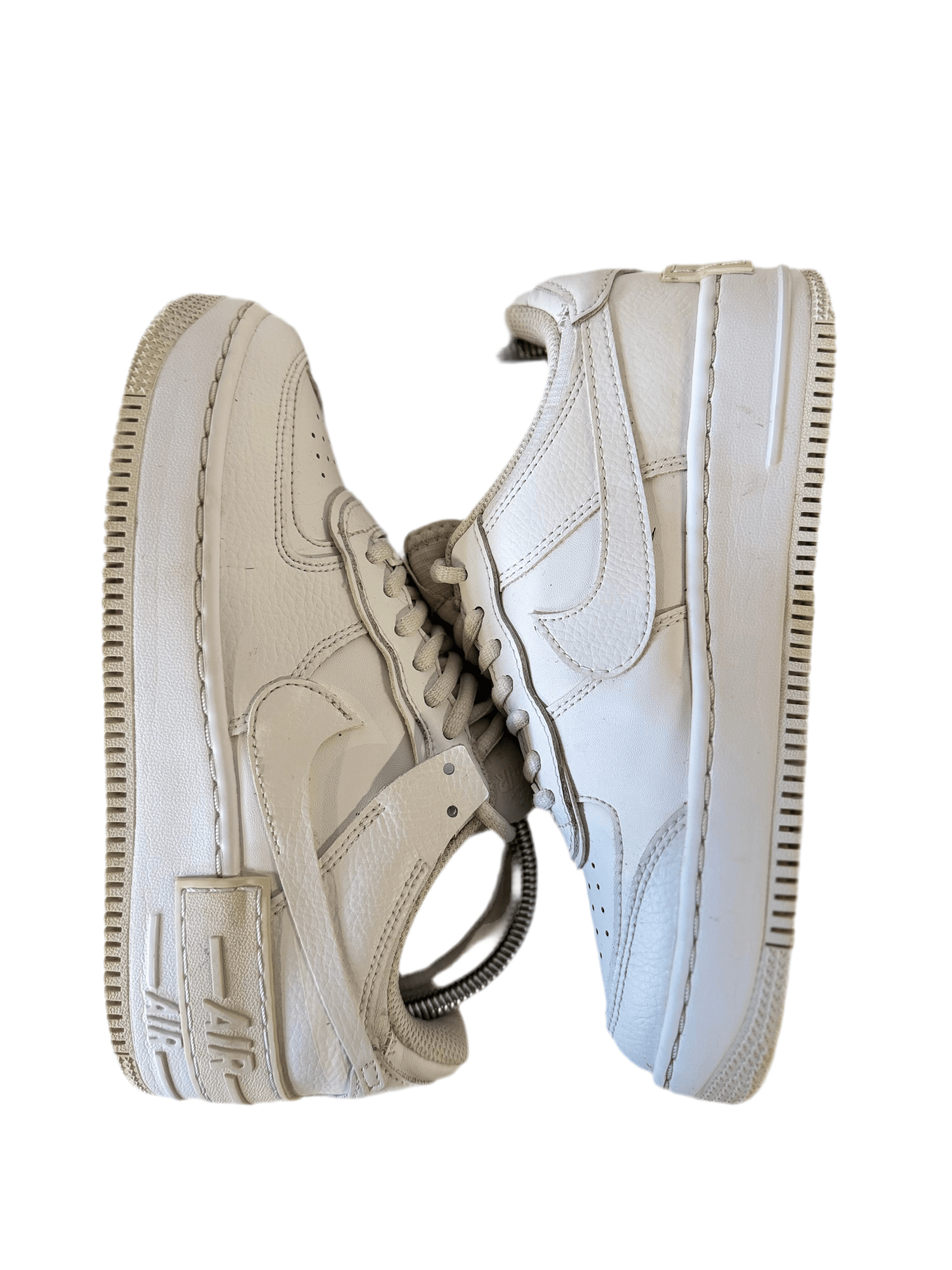 Nike Air Force 1 Shadow 'White' uk 4 - RecycledStreetwear