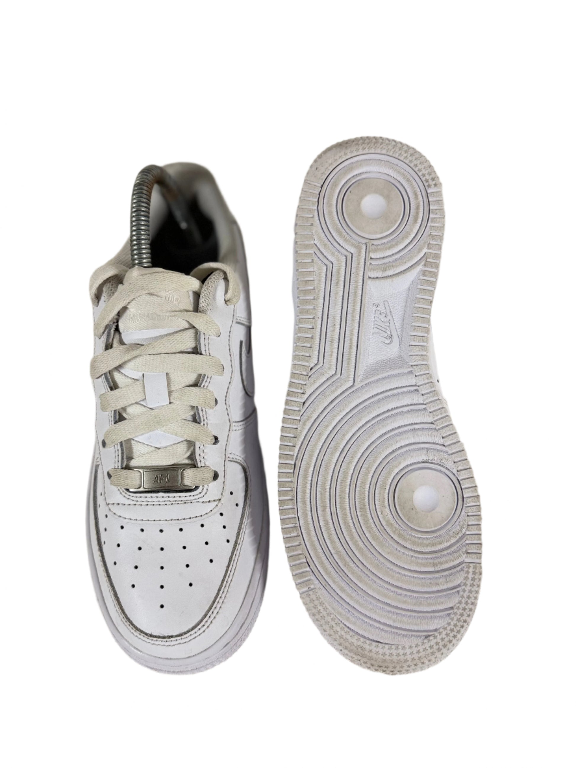Nike Air Force 1 'White' UK 4 - RecycledStreetwear