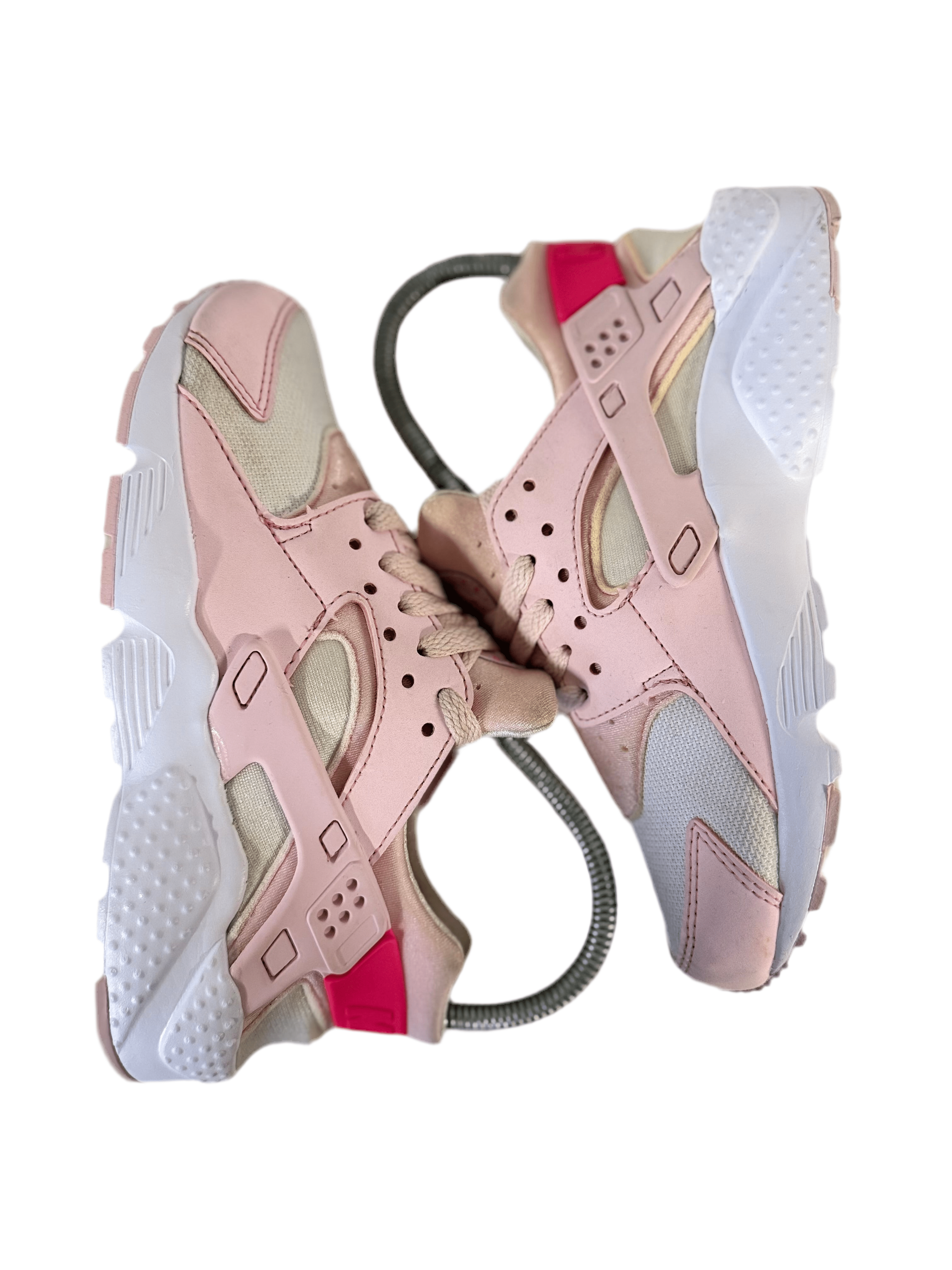 Nike Air Huarache 'Pink White' UK 3 - RecycledStreetwear