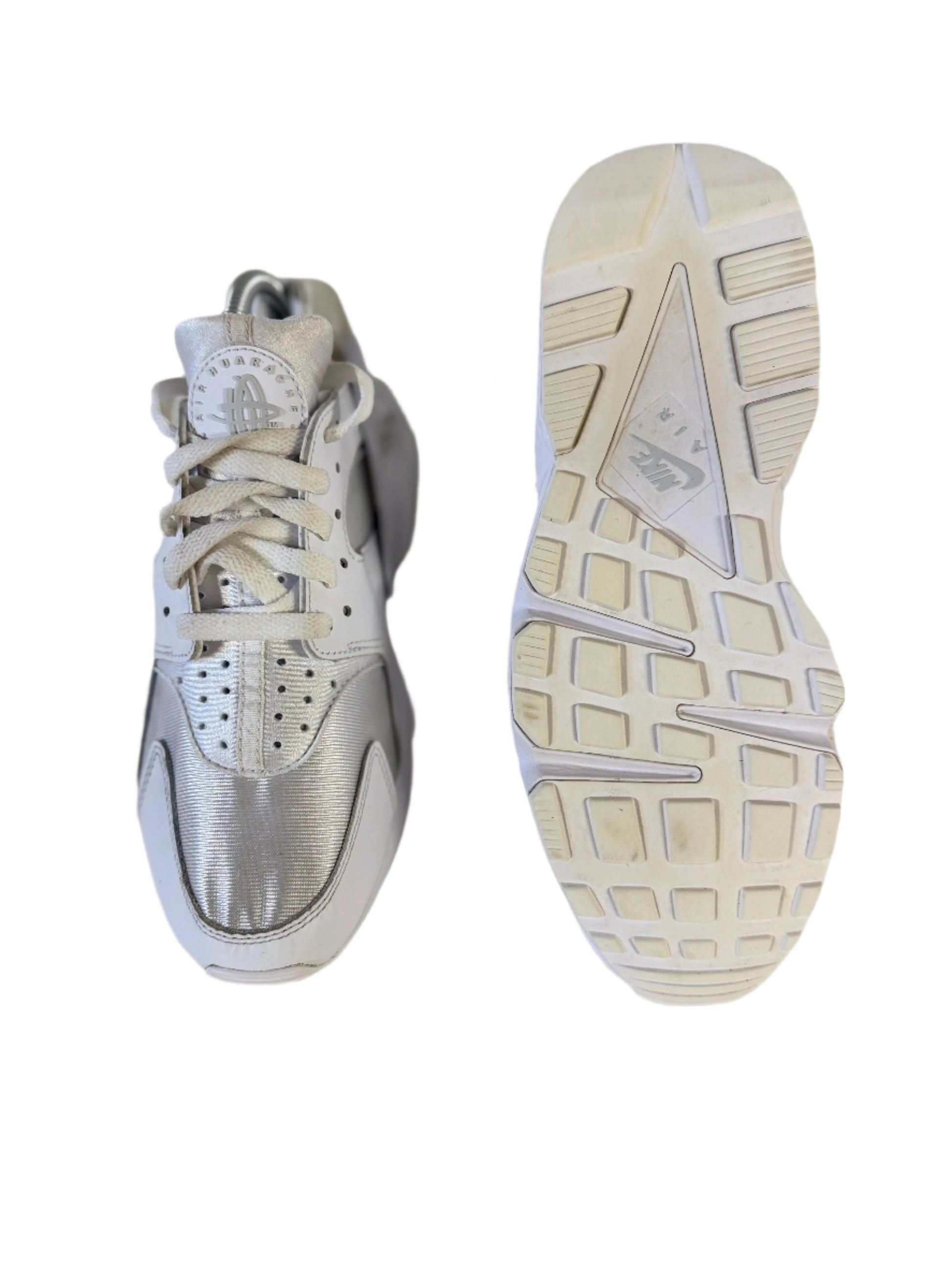 Nike Air Huarache 'White Pure Platinum' uk 7 - RecycledStreetwear