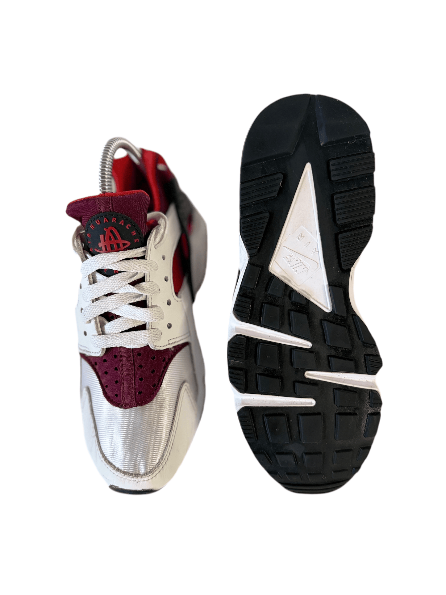 Nike Air Huarache 'White Red Oxide' uk 4.5 - RecycledStreetwear
