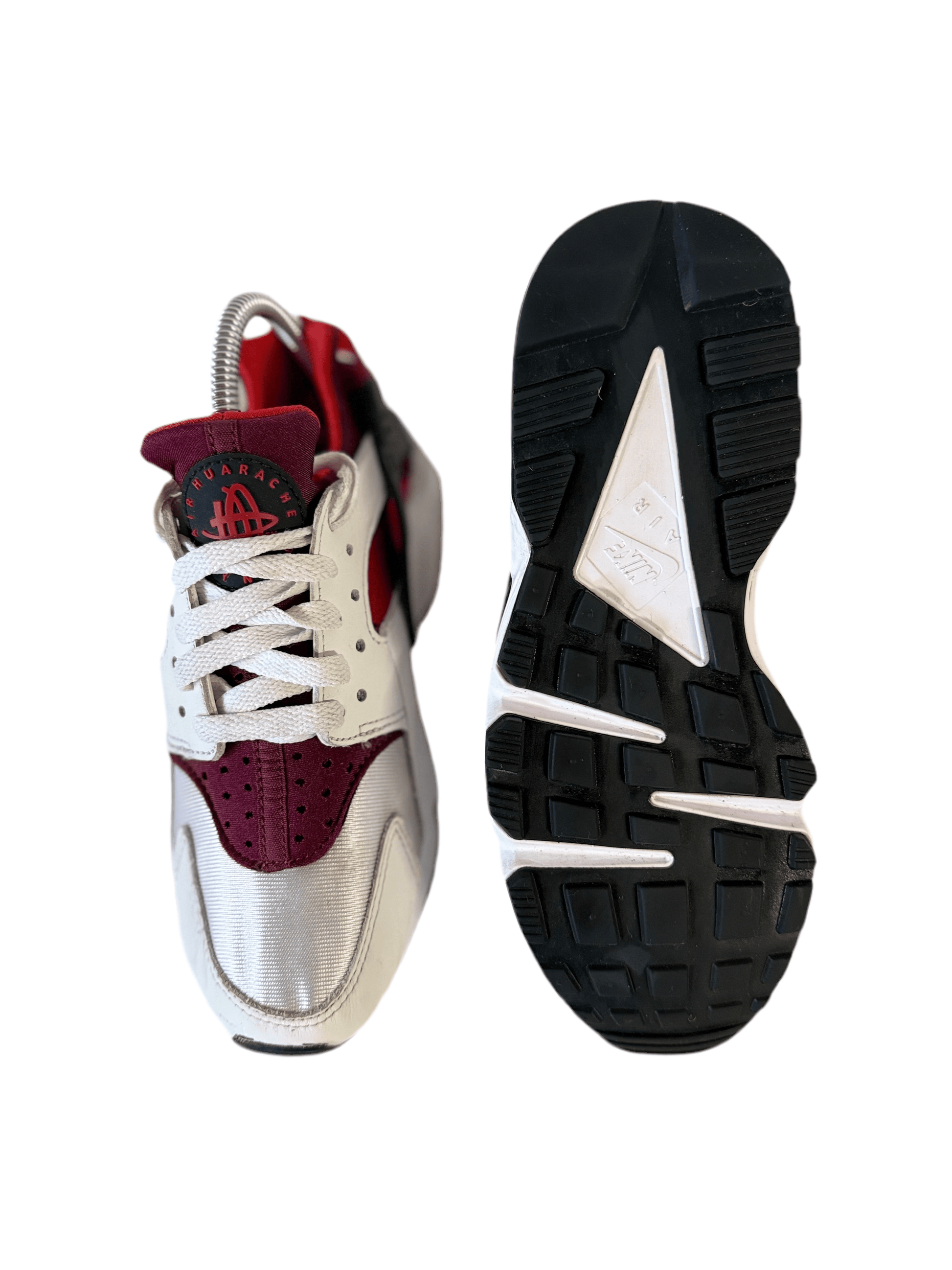 Nike Air Huarache 'White Red Oxide' uk 4.5 - RecycledStreetwear