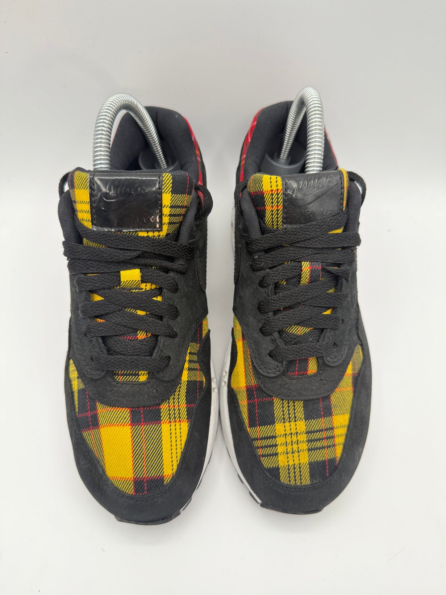 Nike Air Max 1 Tartan Black (Women's) UK 4 - RecycledStreetwear