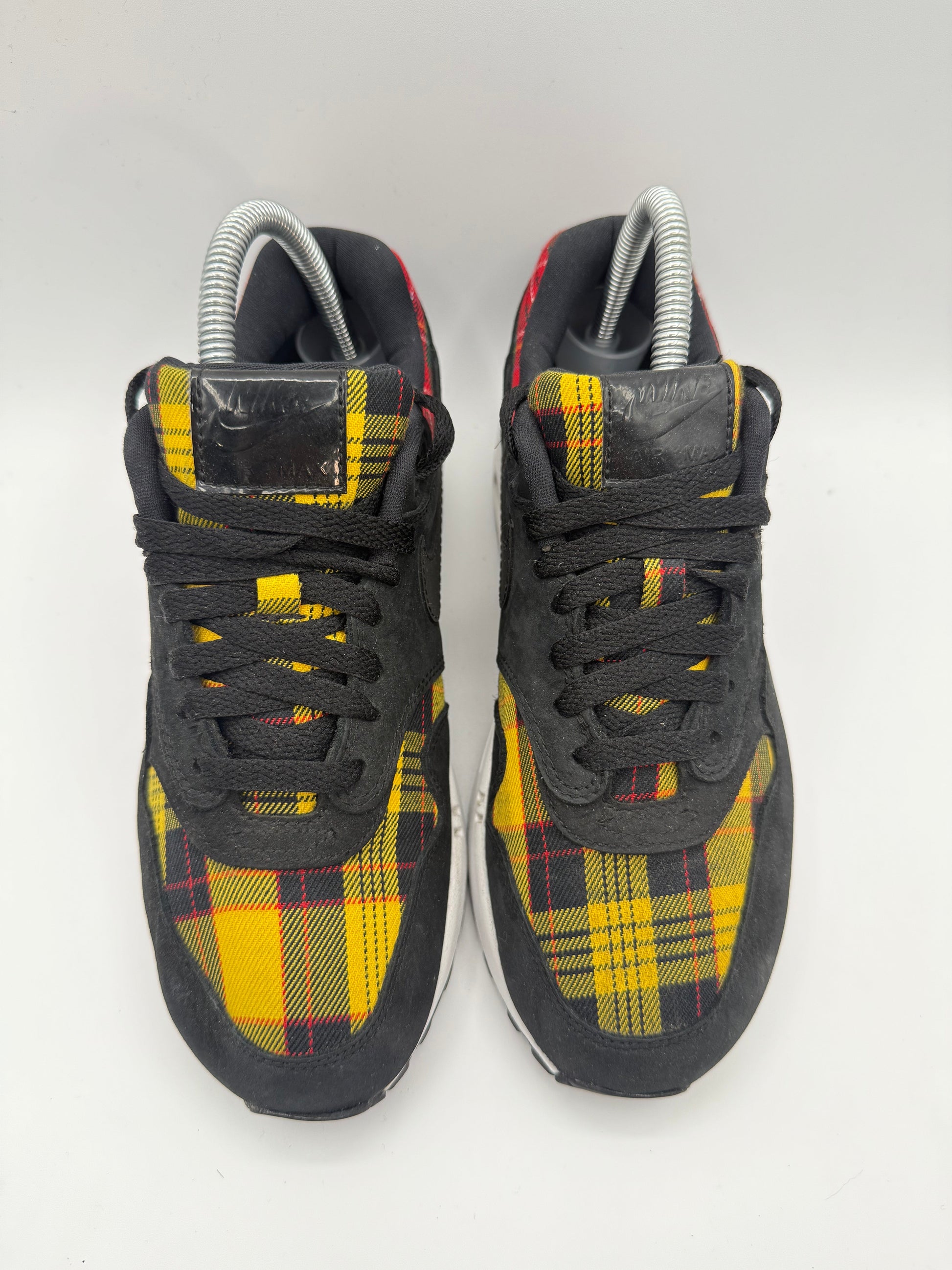 Nike Air Max 1 Tartan Black (Women's) UK 4 - RecycledStreetwear