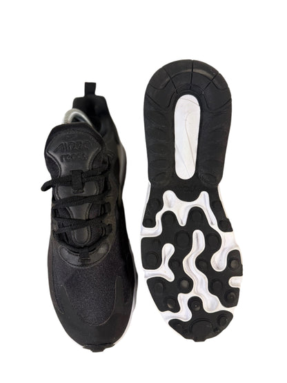 Nike Air Max 270 React 'Black Metallic Silver' uk 5.5 - RecycledStreetwear