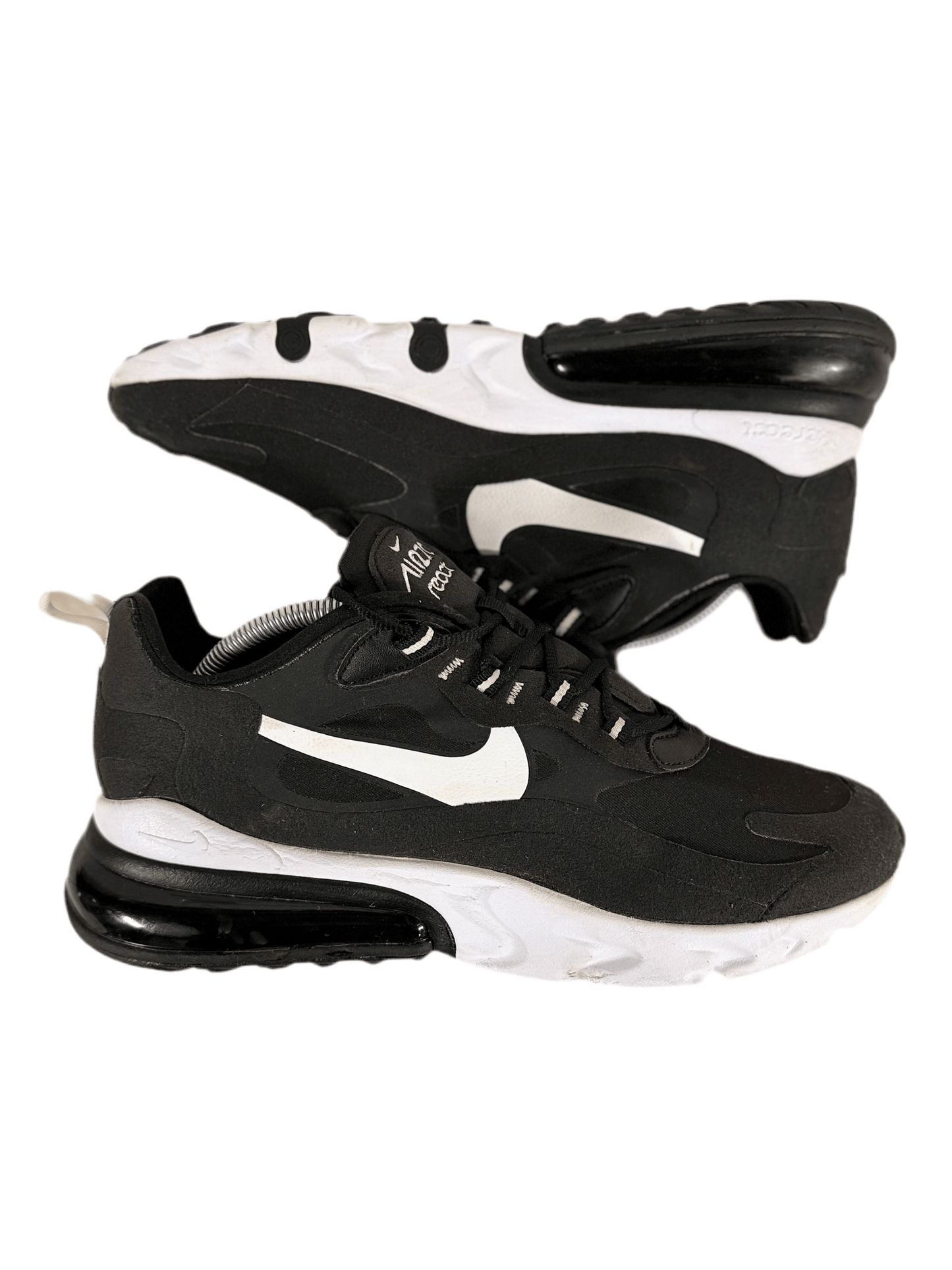 Nike Air Max 270 React 'Black White' uk 9 - RecycledStreetwear