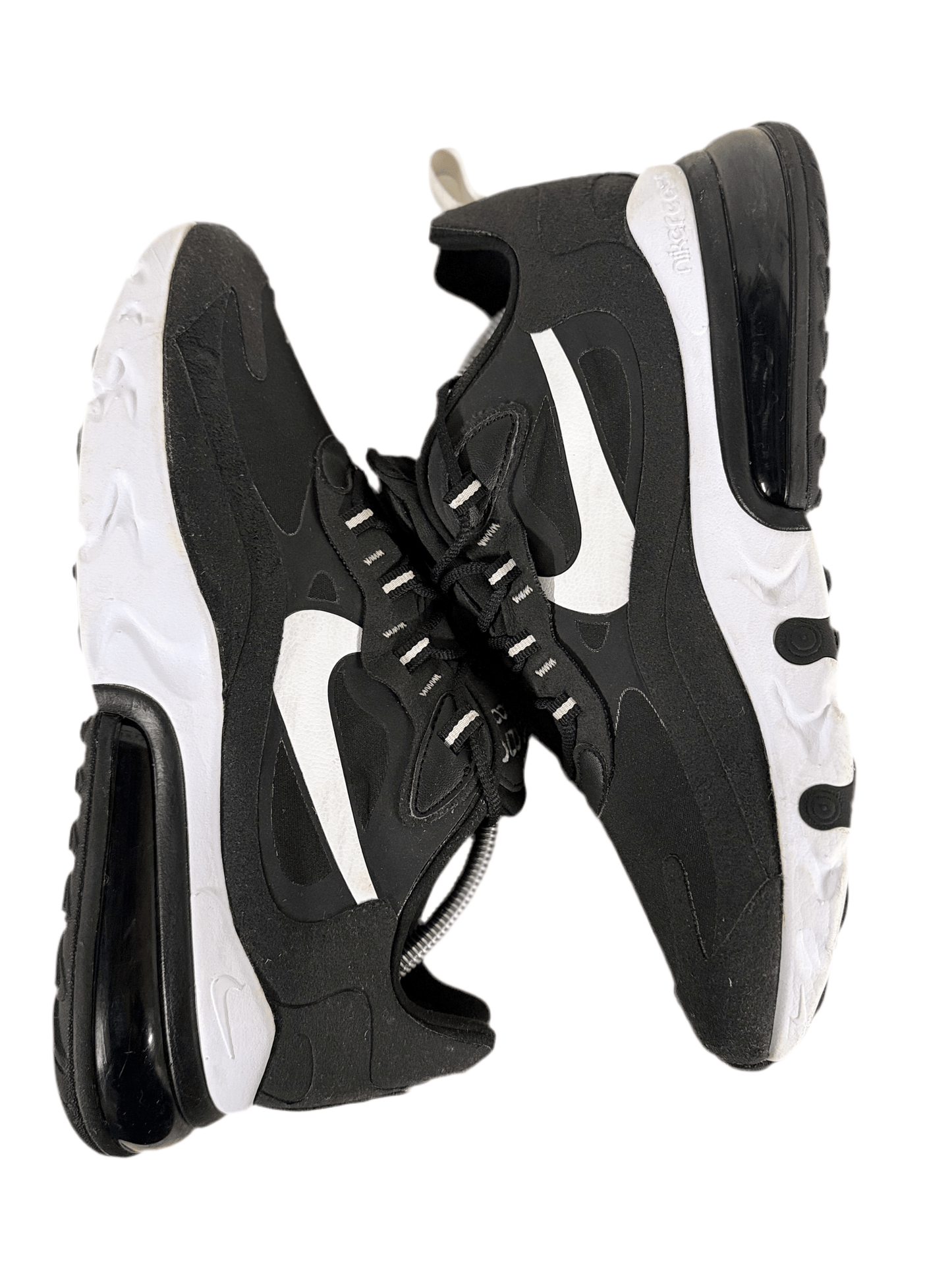 Nike Air Max 270 React 'Black White' uk 9 - RecycledStreetwear