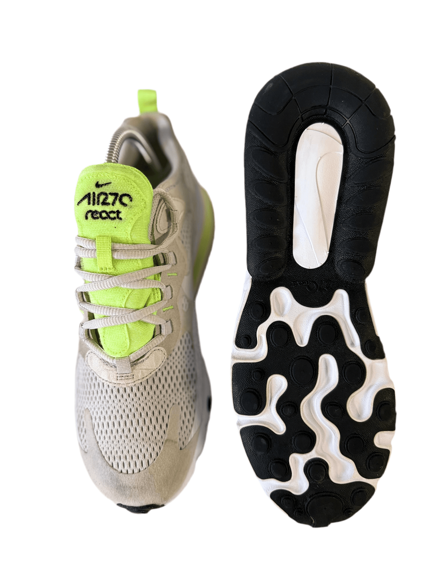 Nike Air Max 270 React 'Ghost Green' uk 7 - RecycledStreetwear