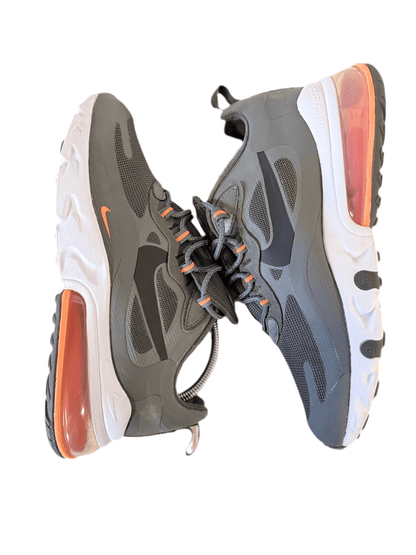 Nike Air Max 270 React 'Iron Grey Total Orange' uk 7.5 - RecycledStreetwear