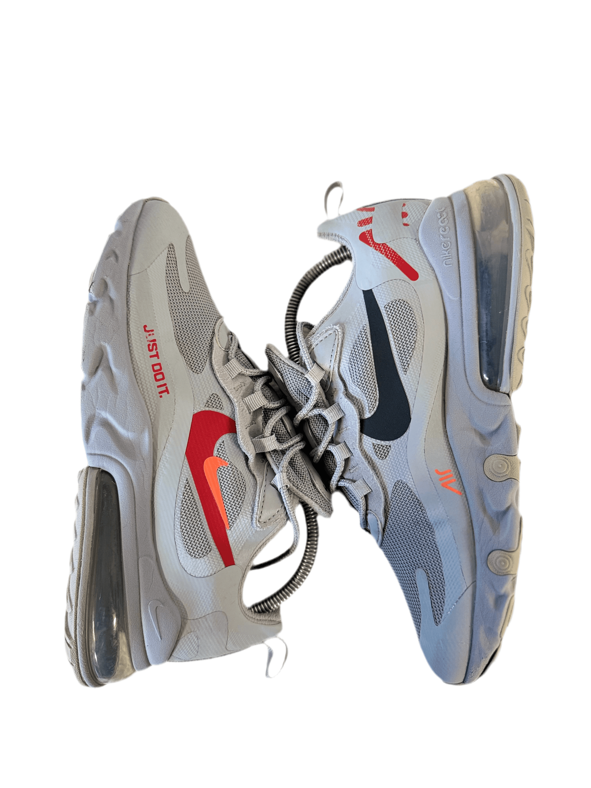 Nike Air Max 270 React 'Just Do It Grey' uk 6.5 - RecycledStreetwear