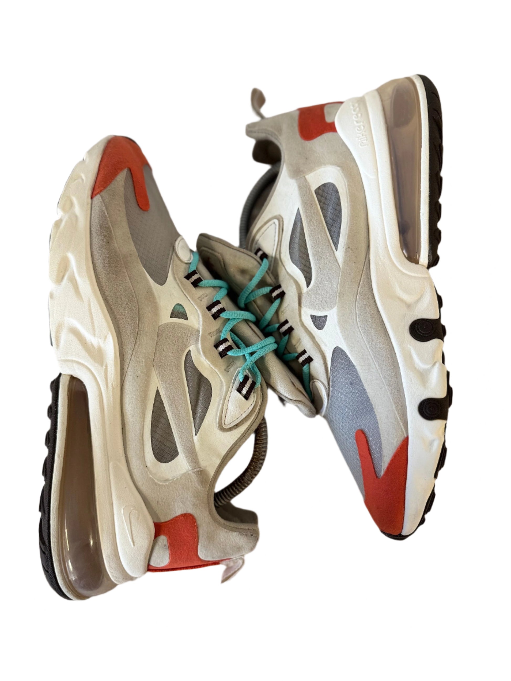 Nike Air Max 270 React ‘Light Beige Chalk’ UK 7 - RecycledStreetwear