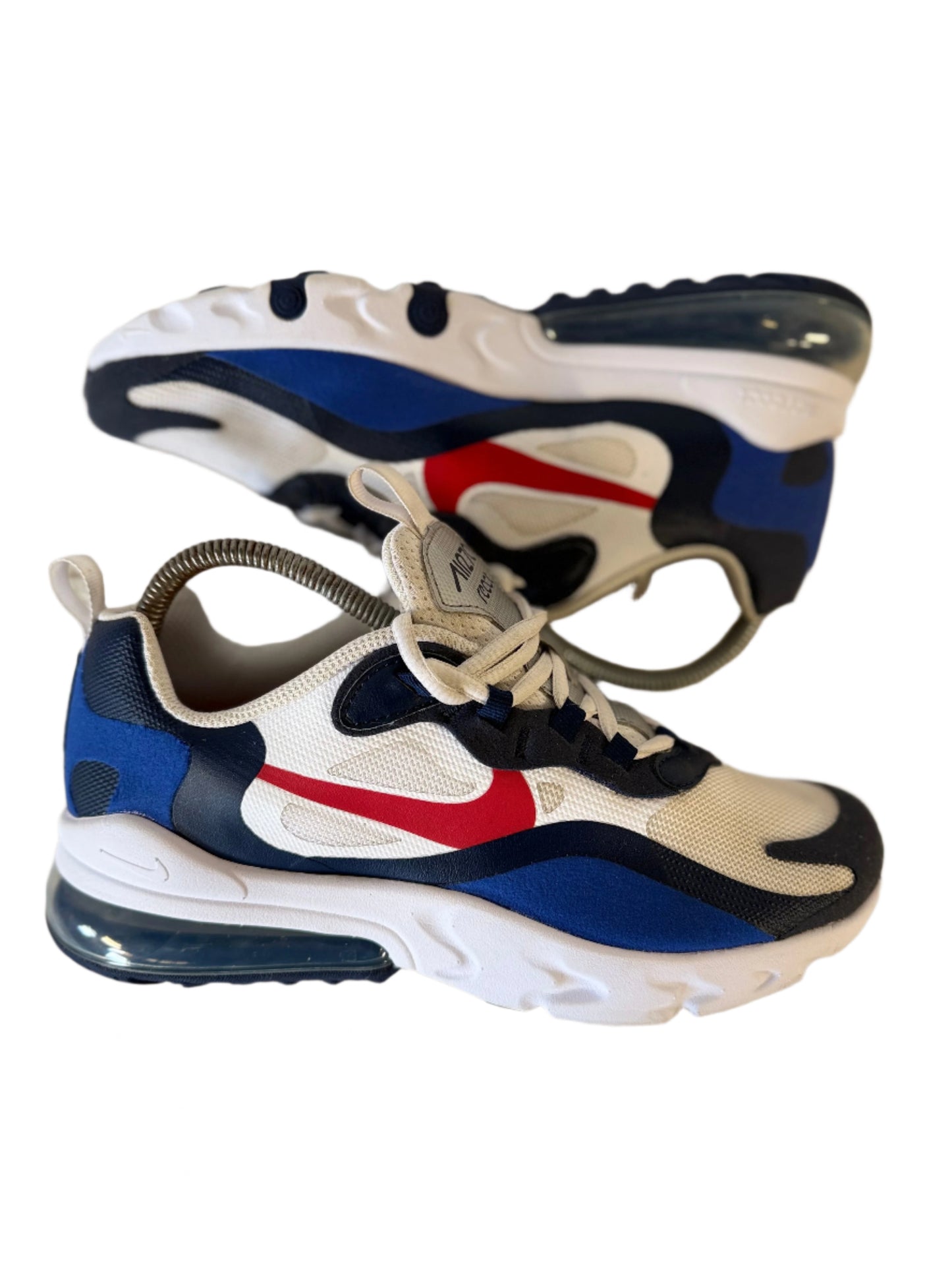 Nike Air Max 270 React ‘White, Uni Red’ UK 5.5 - RecycledStreetwear
