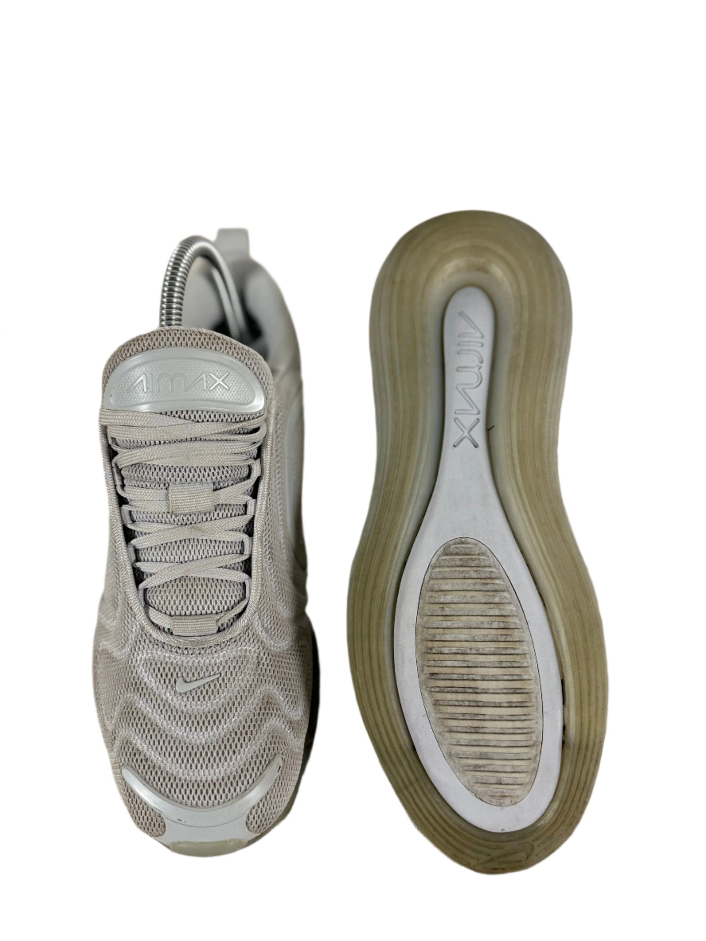 Nike Air Max 720 'White Pure Platinum' UK 4.5 - RecycledStreetwear