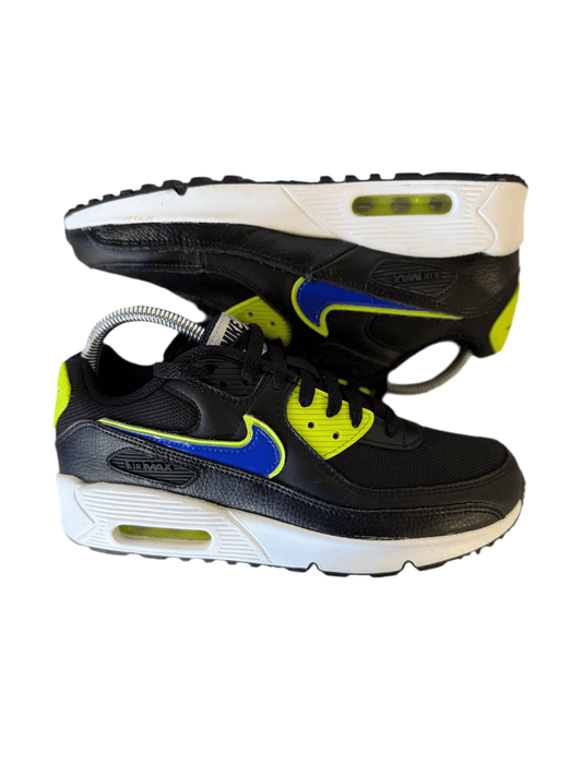 Nike Air Max 90 'Black Volt Racer Blue' uk 5.5 - RecycledStreetwear