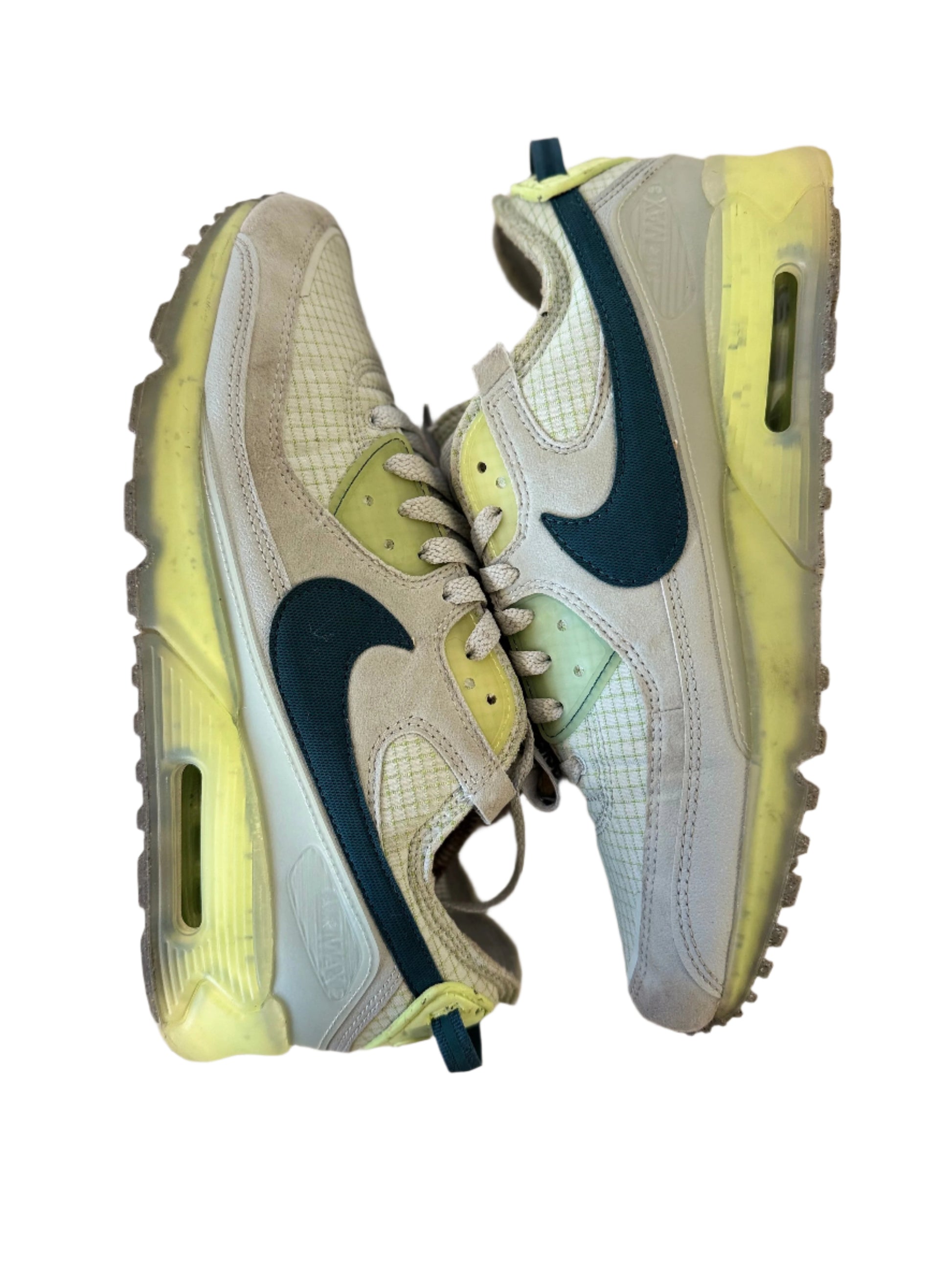 Nike Air Max 90 Terrascape 'Grey Haze Dark Teal Green Seafoam' uk 10 - RecycledStreetwear