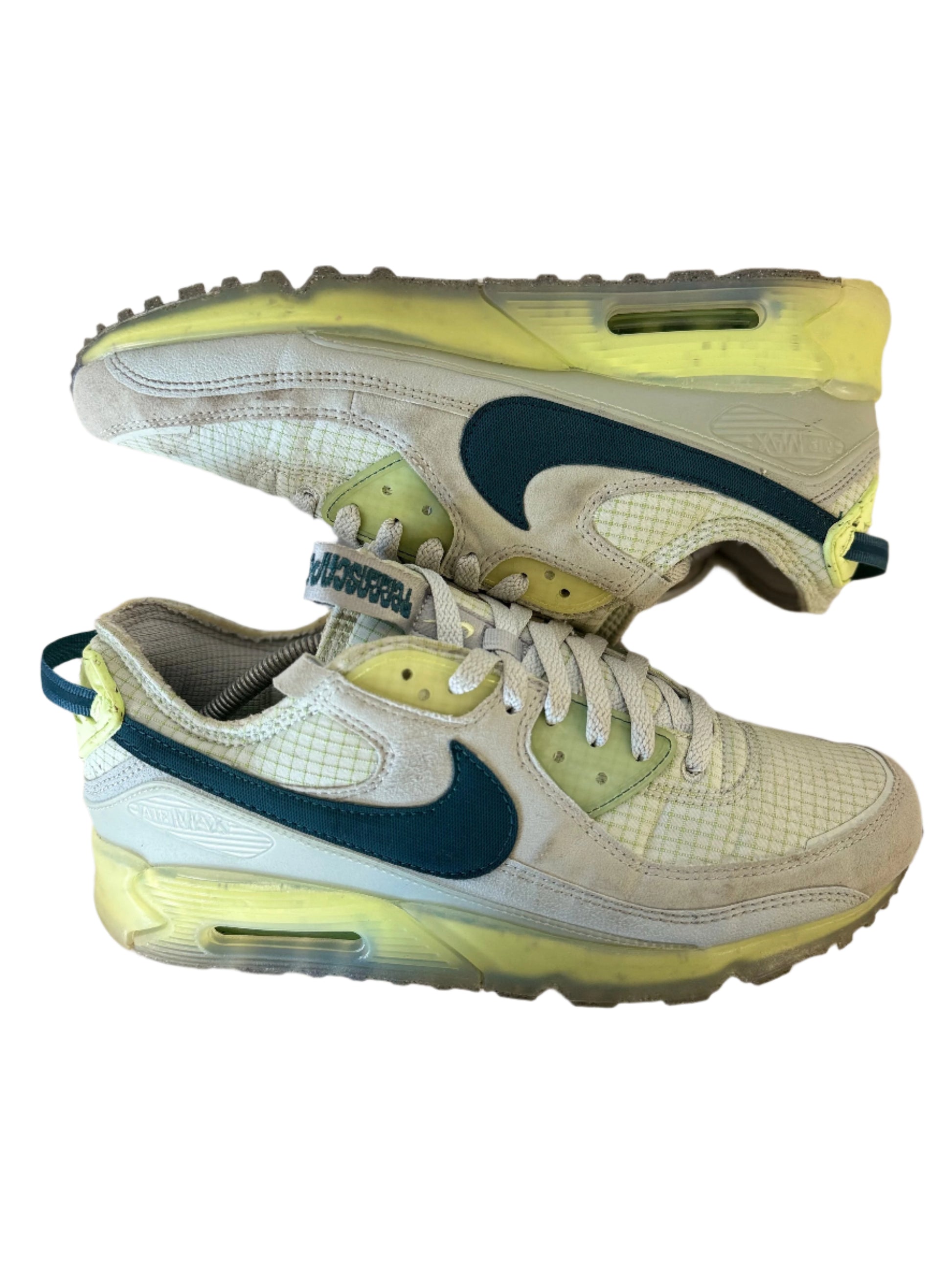 Nike Air Max 90 Terrascape 'Grey Haze Dark Teal Green Seafoam' uk 10 - RecycledStreetwear