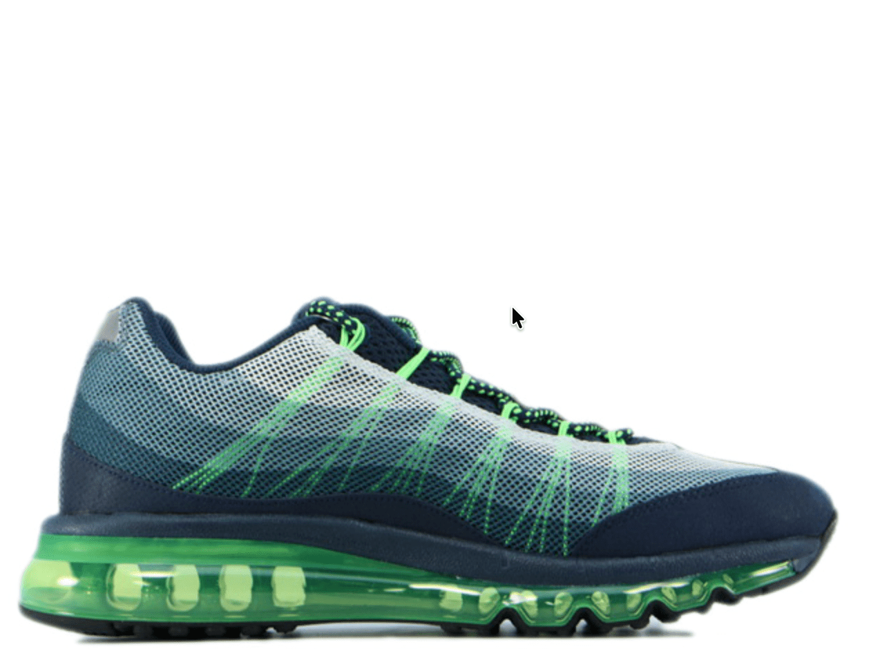 Nike Air Max 95 - 2013 DYN FW Army Navy Fresh Lime UK 10 - RSKICKS