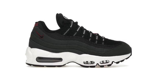 Nike Air Max 95 Anthracite Team Red UK 11 - RecycledStreetwear