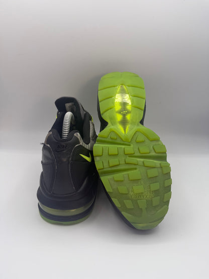 Nike Air Max 95 Black Gunsmoke Volt UK 5 - RecycledStreetwear