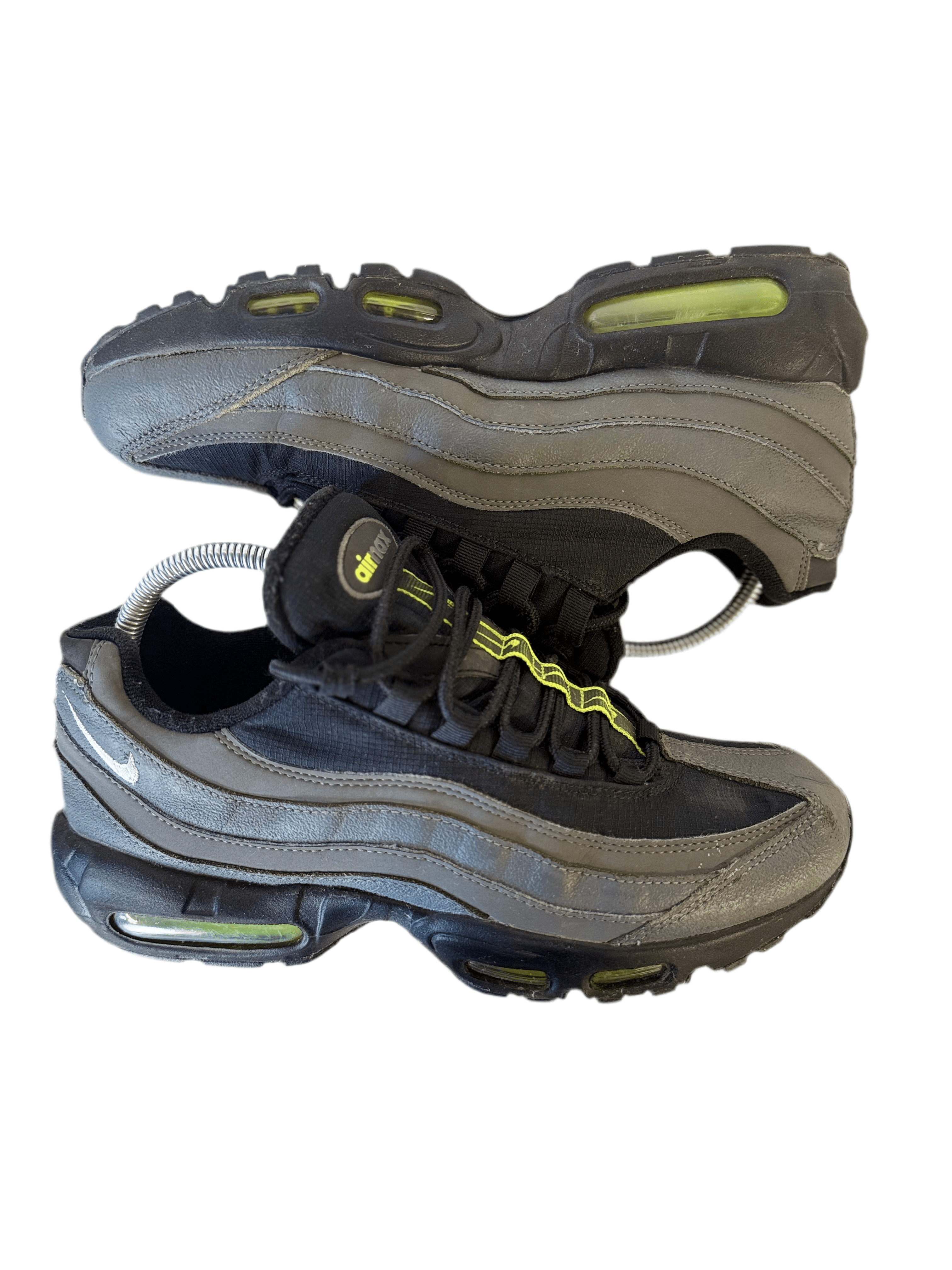Nike Air Max 95 'Grey Black Volt' uk 7.5 - RecycledStreetwear