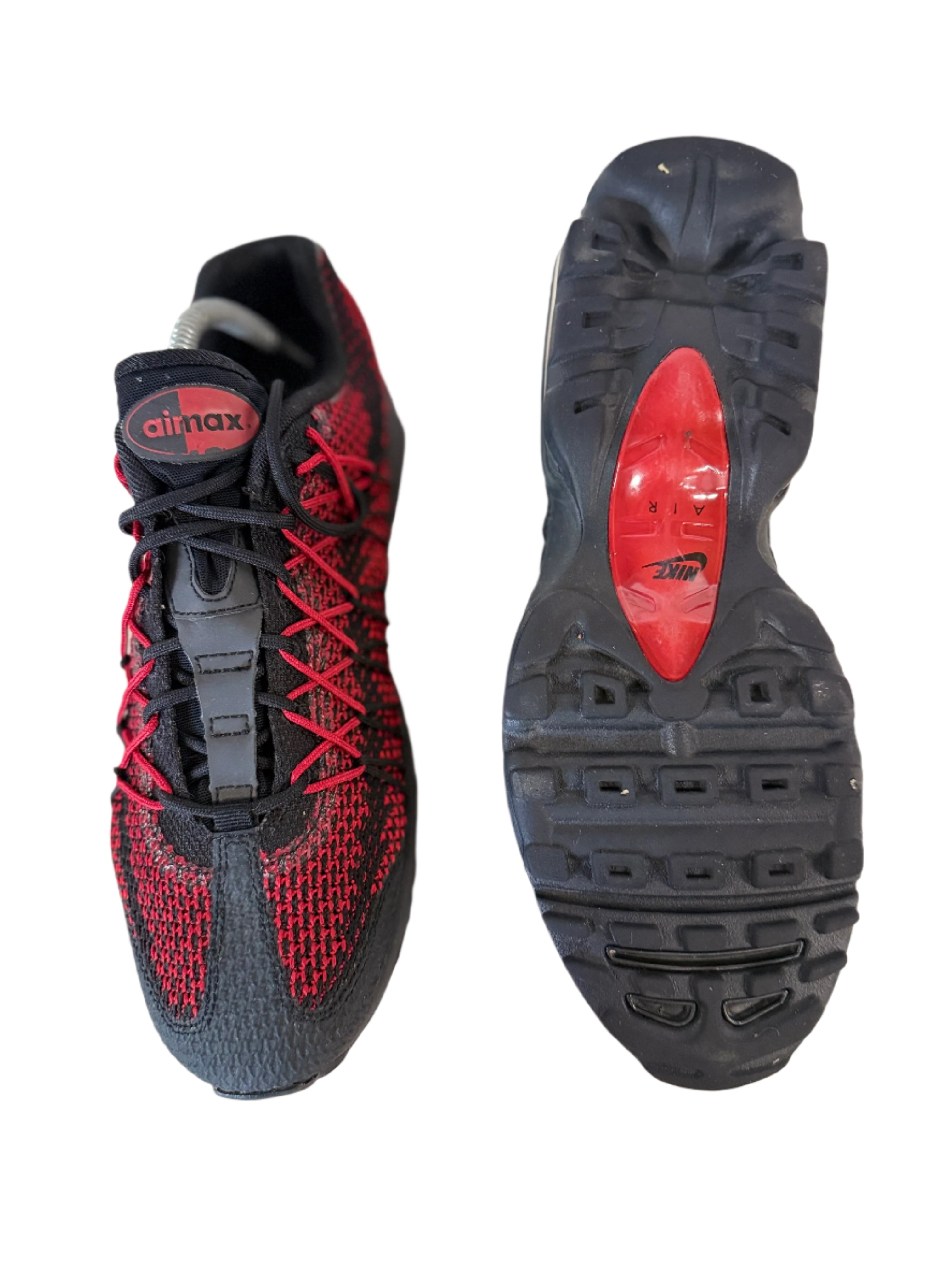 Nike Air Max 95 Jacquard 'Black/Red' uk 7 - RecycledStreetwear