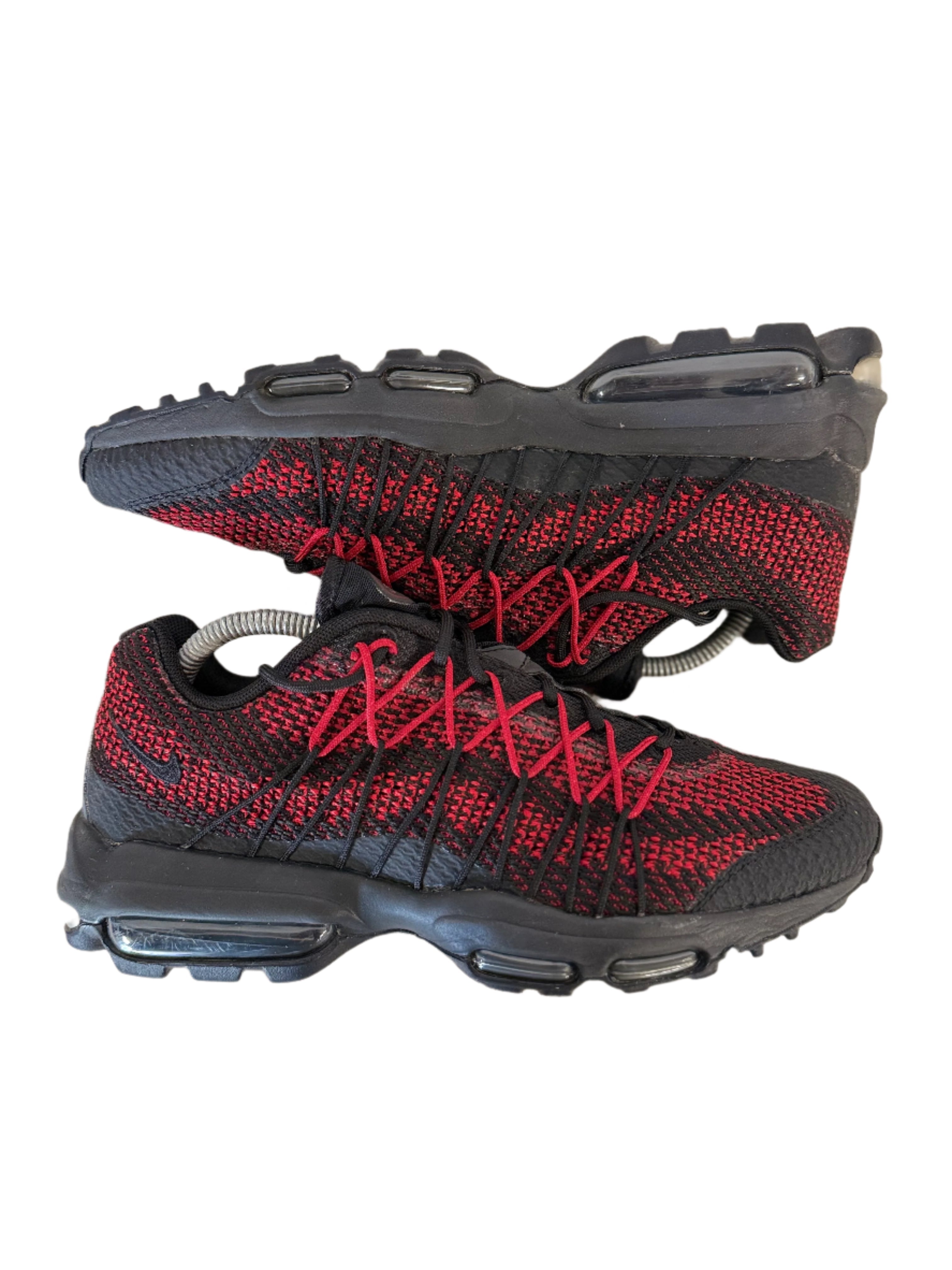 Nike Air Max 95 Jacquard 'Black/Red' uk 7 - RecycledStreetwear