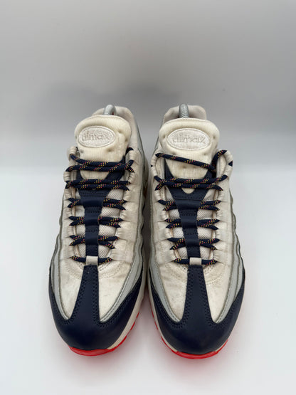 Nike Air Max 95 Navy Orange UK 6 - RecycledStreetwear