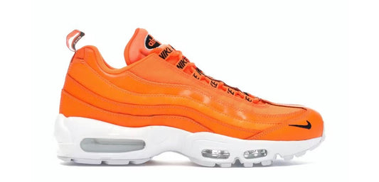 Nike Air Max 95 Overbranding Total Orange UK 7.5 - RecycledStreetwear