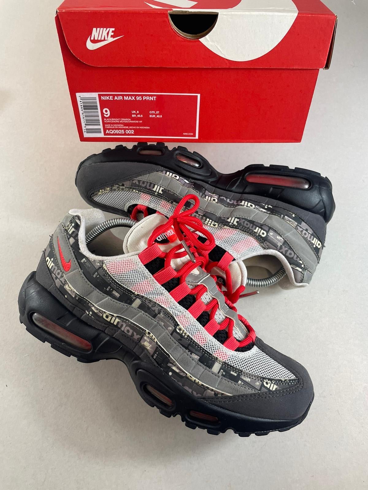 Nike Air Max 95 UK 8 - RecycledStreetwear