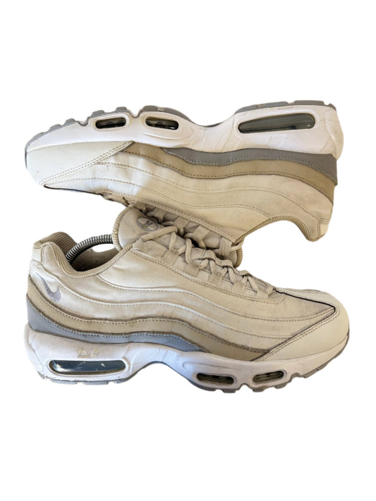 Nike Air Max 95 'White Beige Grey' uk 9 - RecycledStreetwear