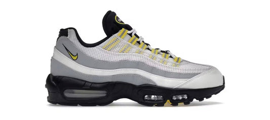 Nike Air Max 95 Wolf Grey Tour Yellow UK 8 - RecycledStreetwear