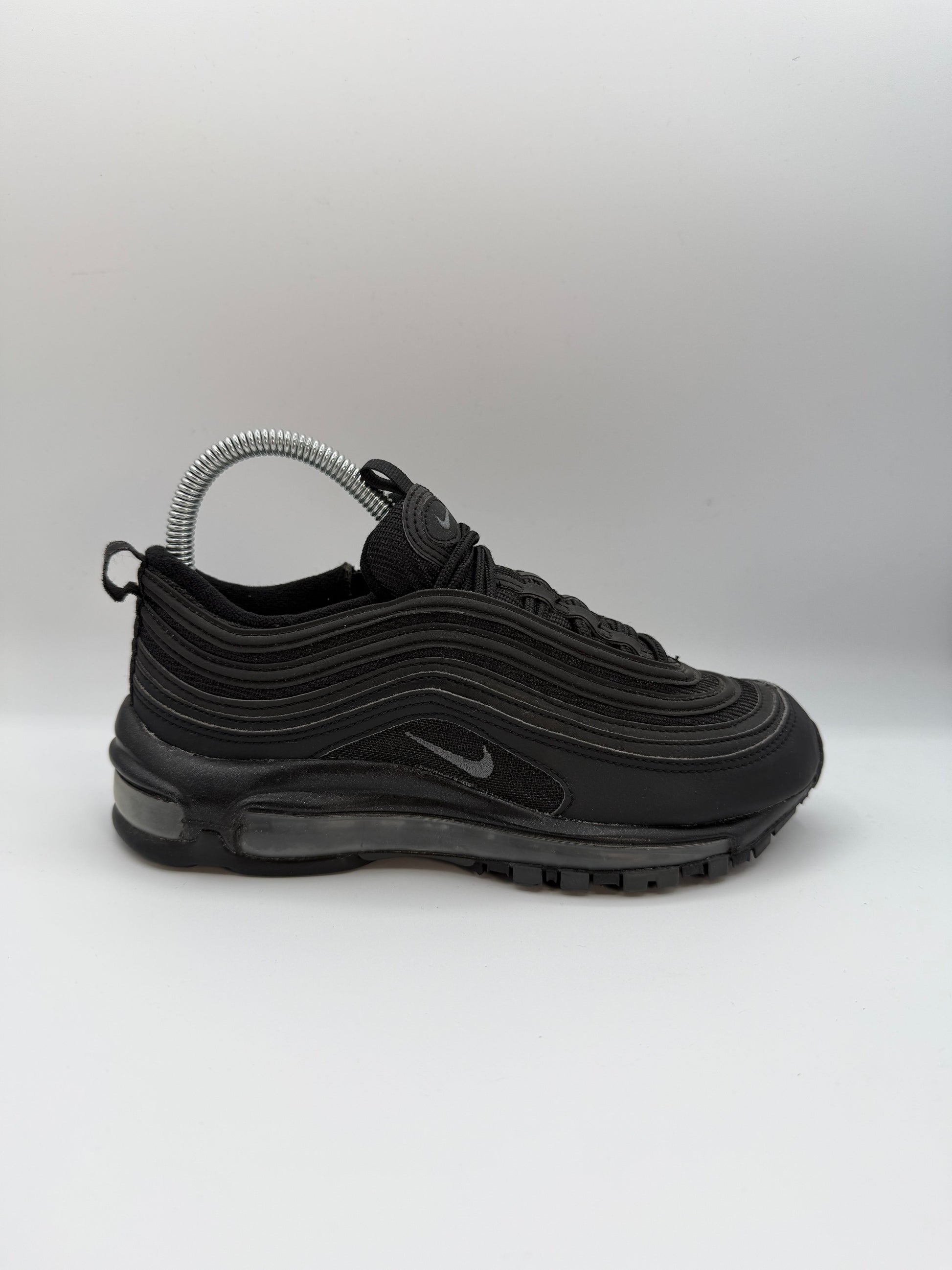 Nike Air Max 97 Black Dark Grey UK 3.5 - RecycledStreetwear