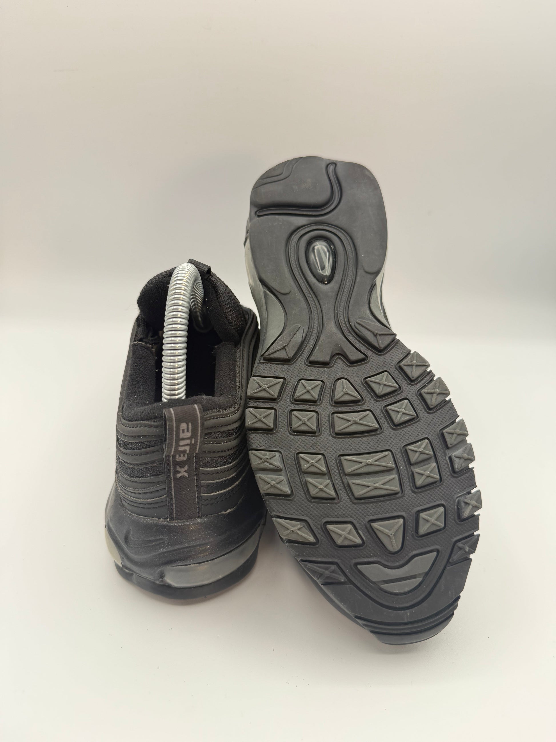 Nike Air Max 97 Black Dark Grey UK 3.5 - RecycledStreetwear