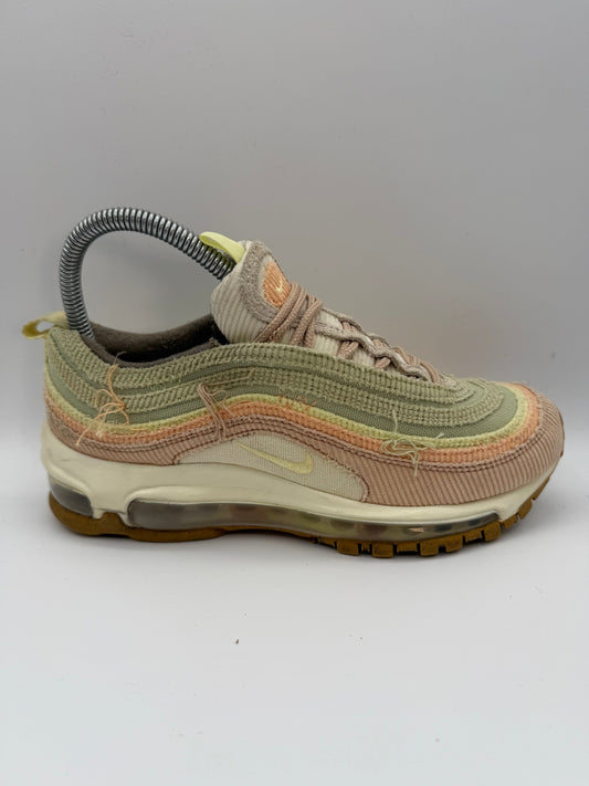 Nike Air Max 97 Corduroy Olive Aura UK 3.5 - RecycledStreetwear